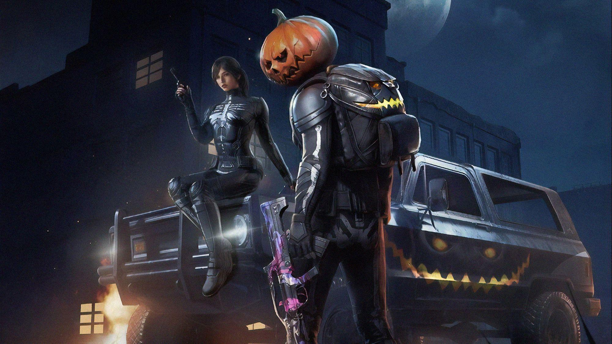 2000x1125 Pubg Halloween Laptop Full HD 1080P HD 4k Wallpaper