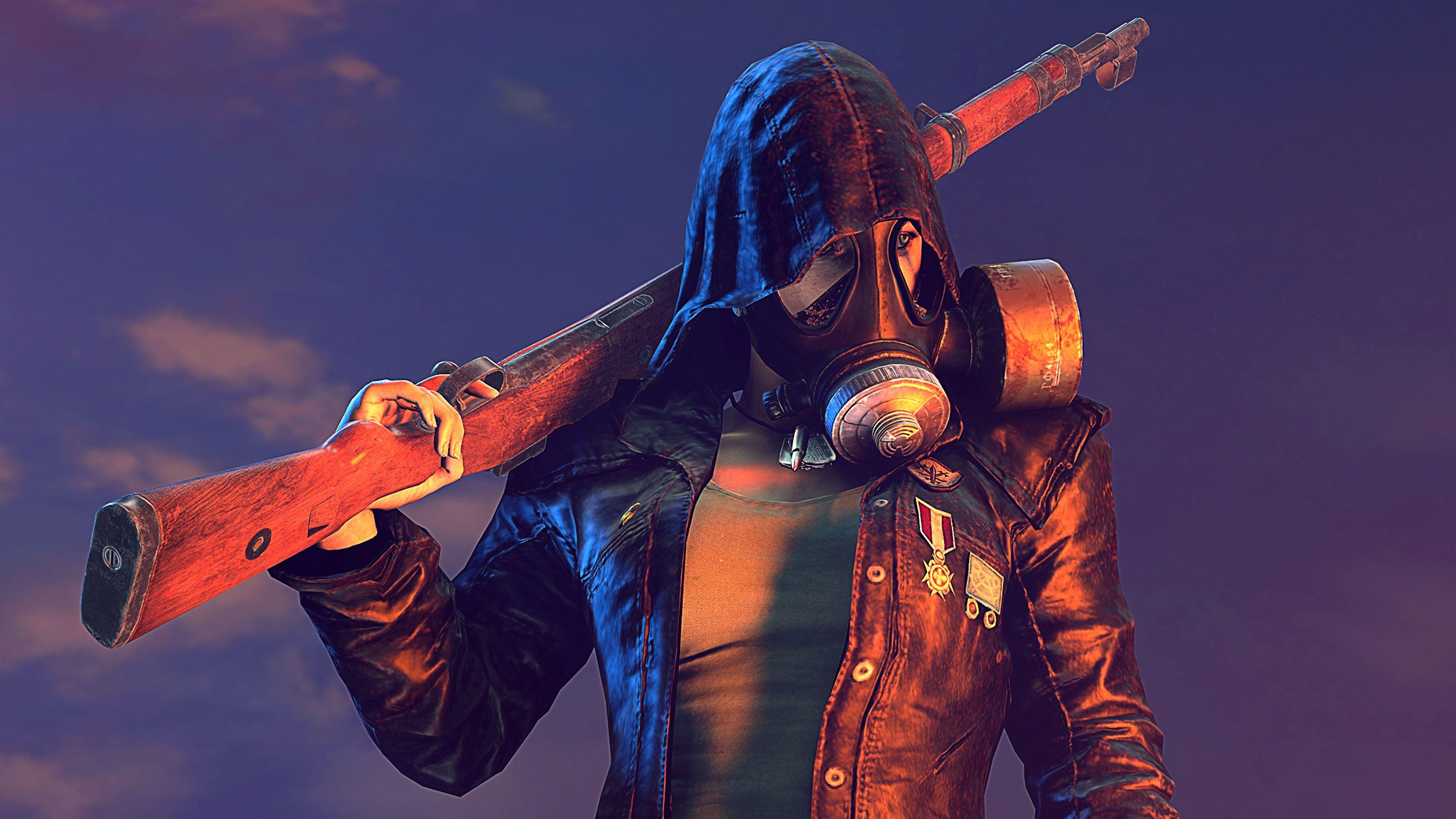 3840x2160 Pubg Gas Mask Guy 4k Wallpaper 4k Wallpaper