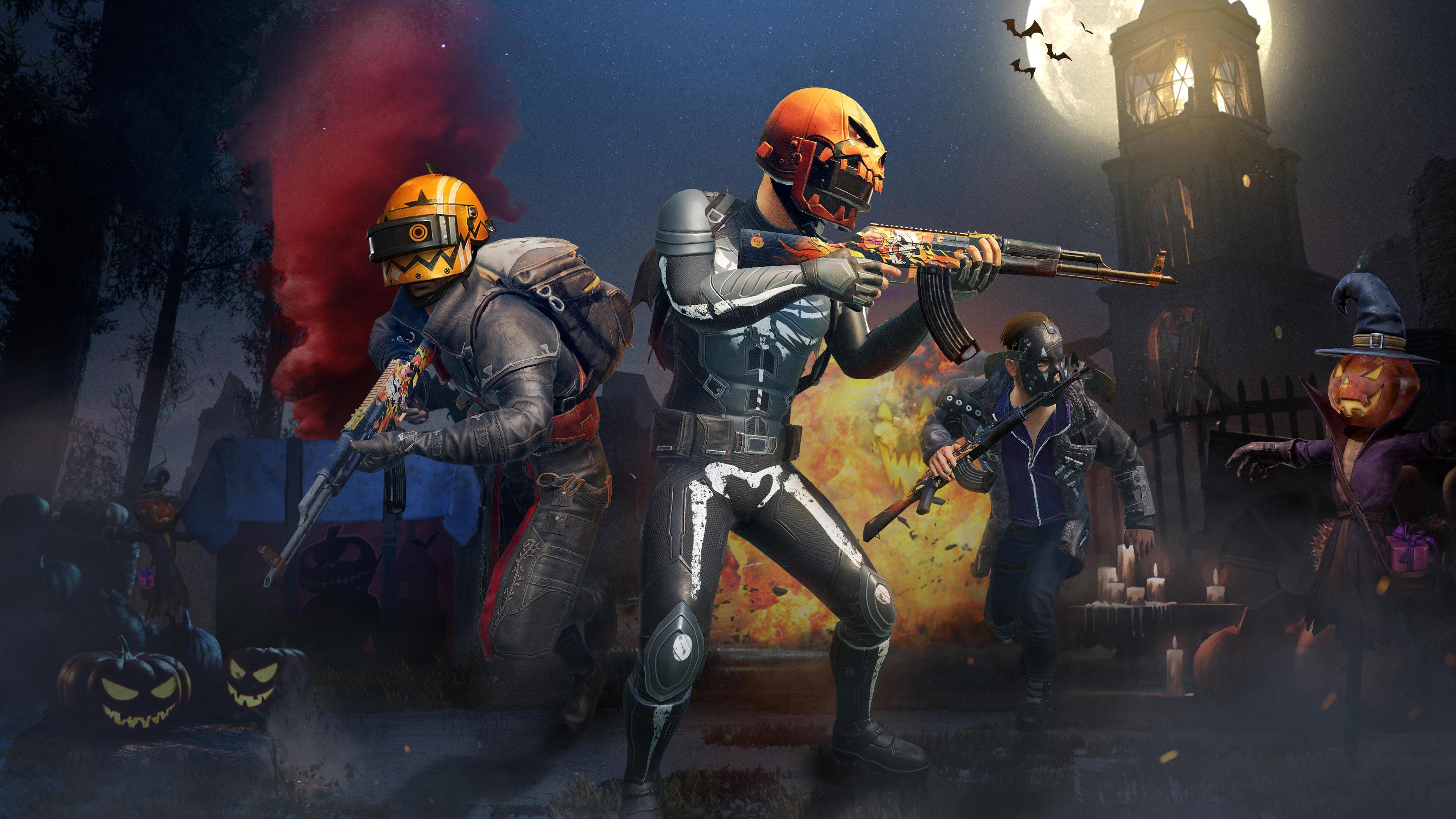 1920x1080 Pubg Mobile Halloween Update 4k Wallpaper - Pubg Mobile Zombie