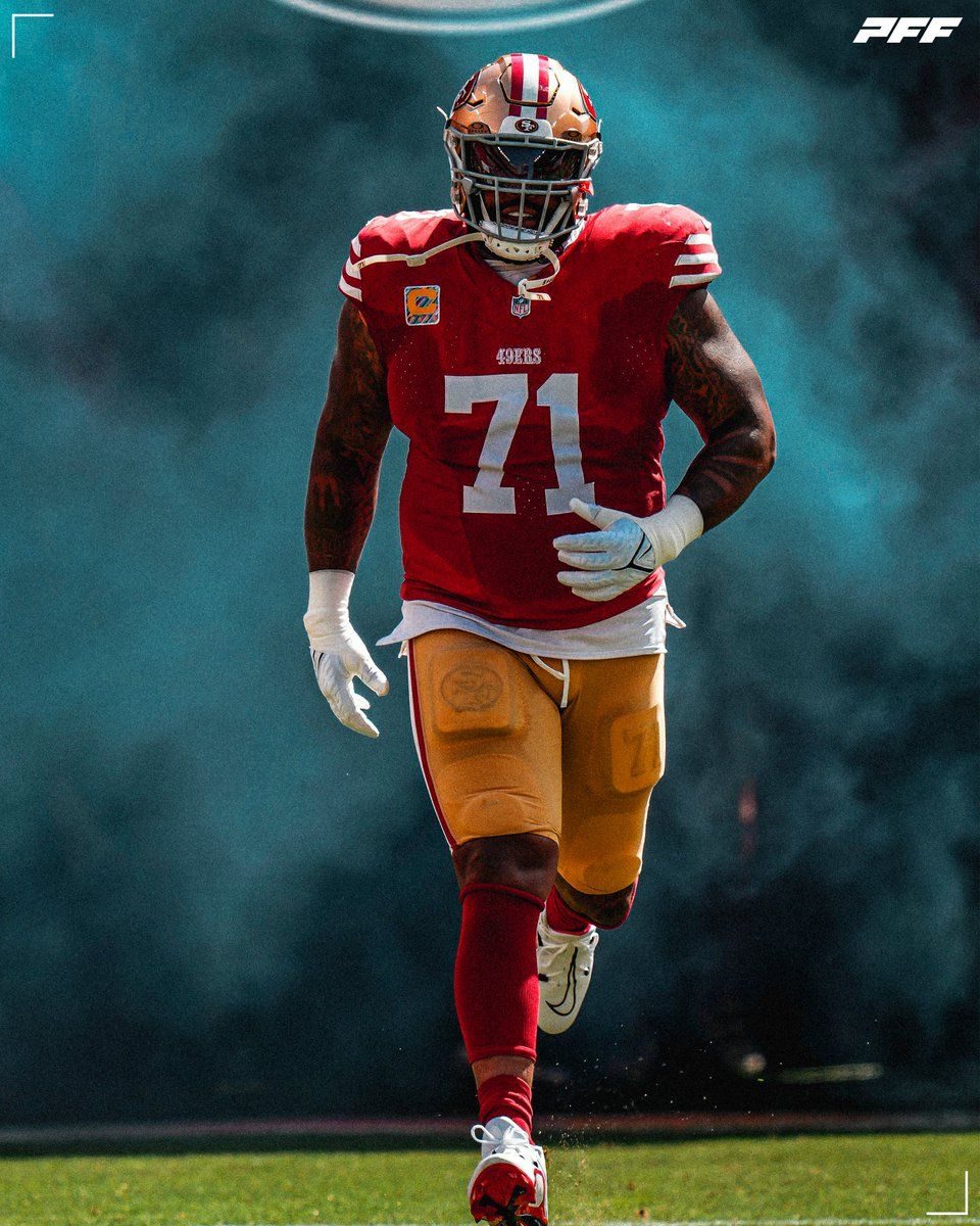960x1200 Trent Williams in the NFC Championship game: 90.2 PFF Grade 36 pass blocking snaps 0 pressures allowed