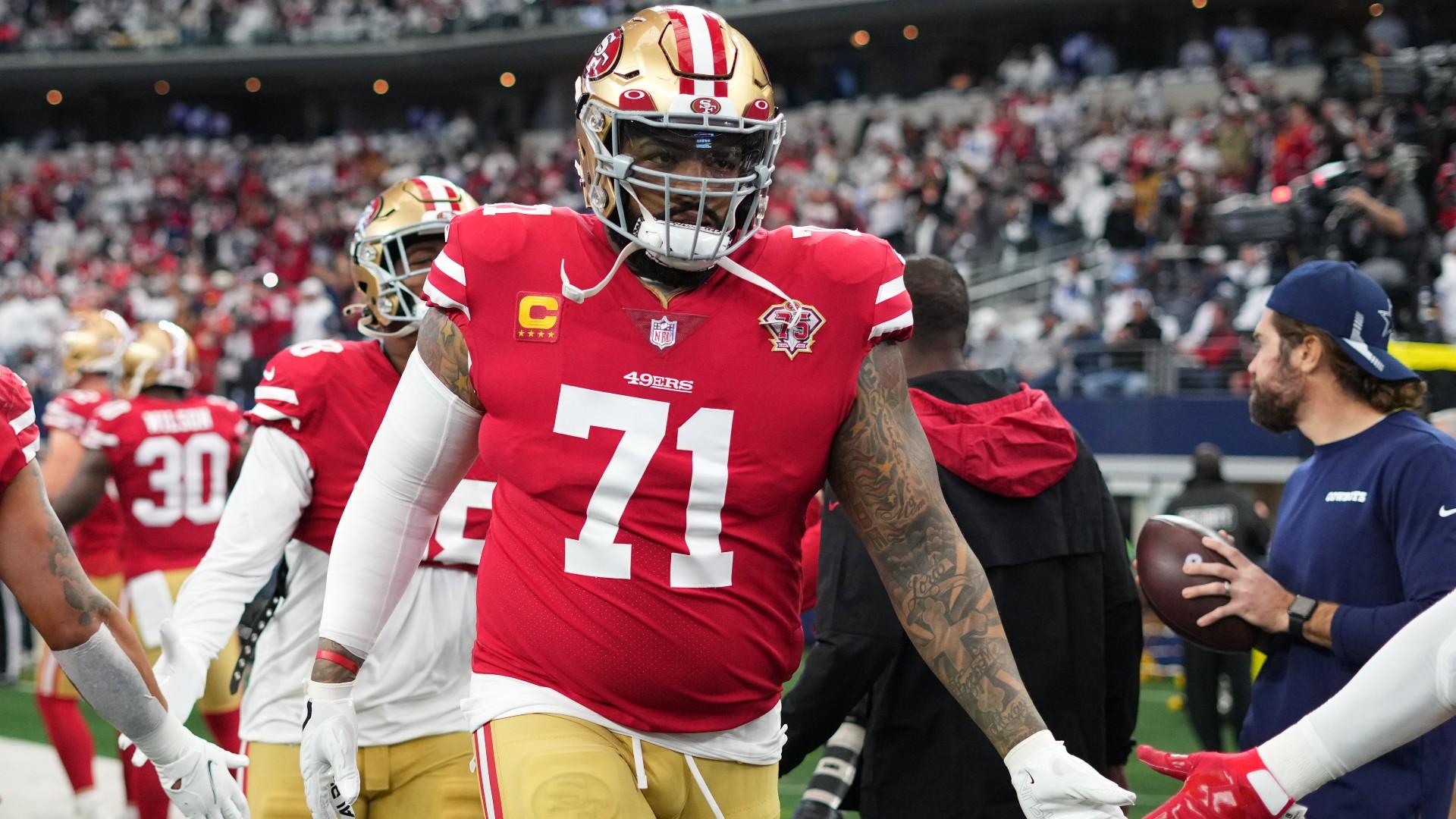 1920x1080 Trent Williams injury update: 49ers tackle leaves with ankle injury, does not return vs. Broncos