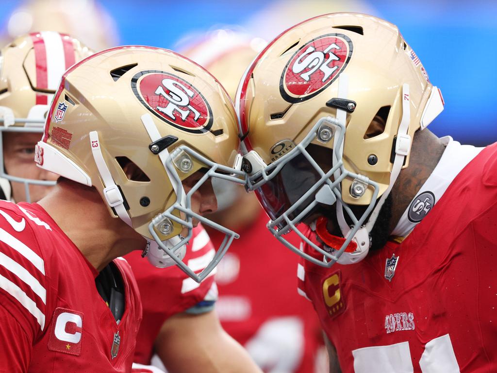 1024x768 NFC Championship game: San Francisco 49ers' Trent Williams makes his team go