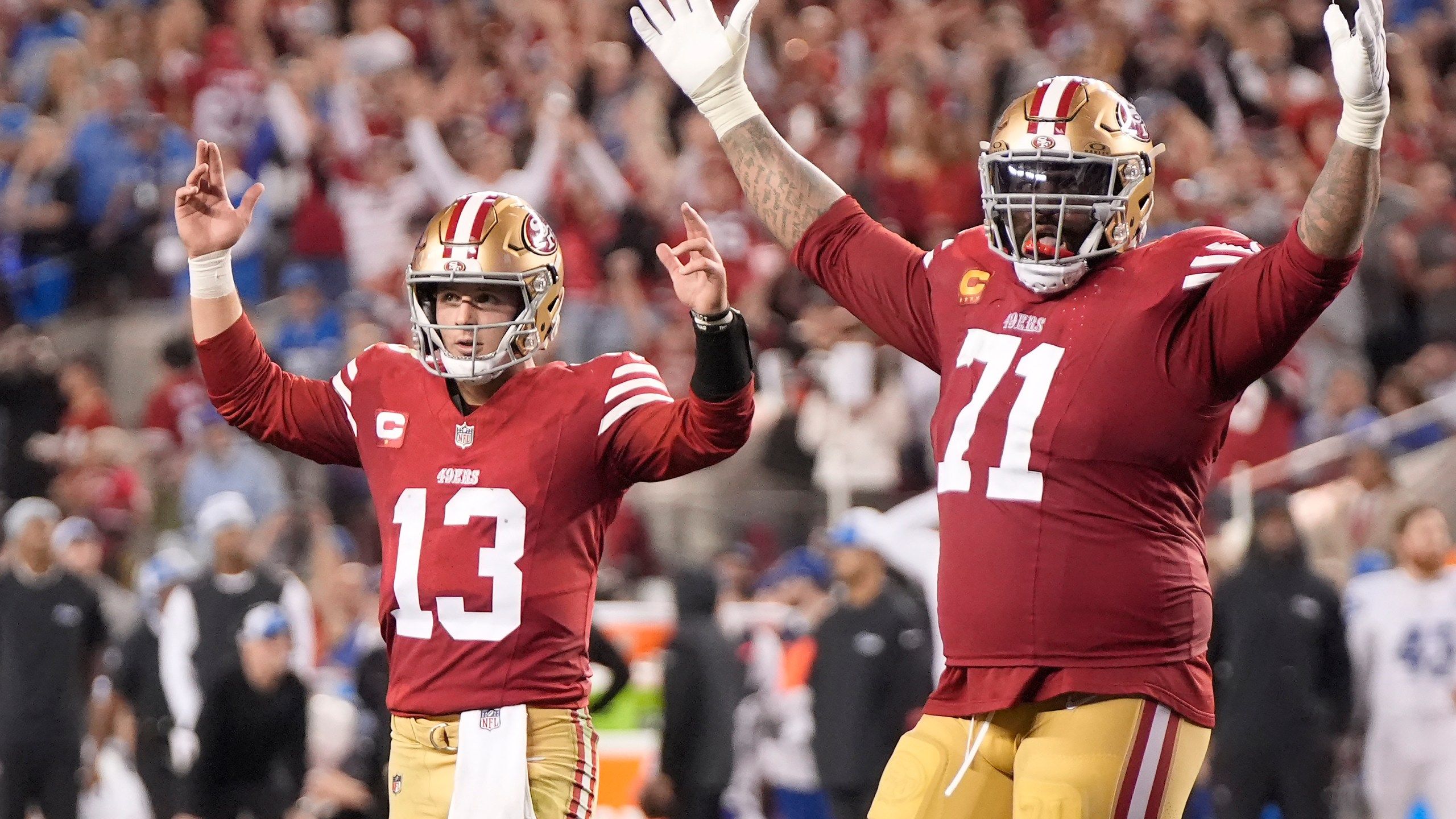 2560x1440 49ers overcame Trey Lance trade to build a Super Bowl roster behind Brock Purdy. KRQE News 13