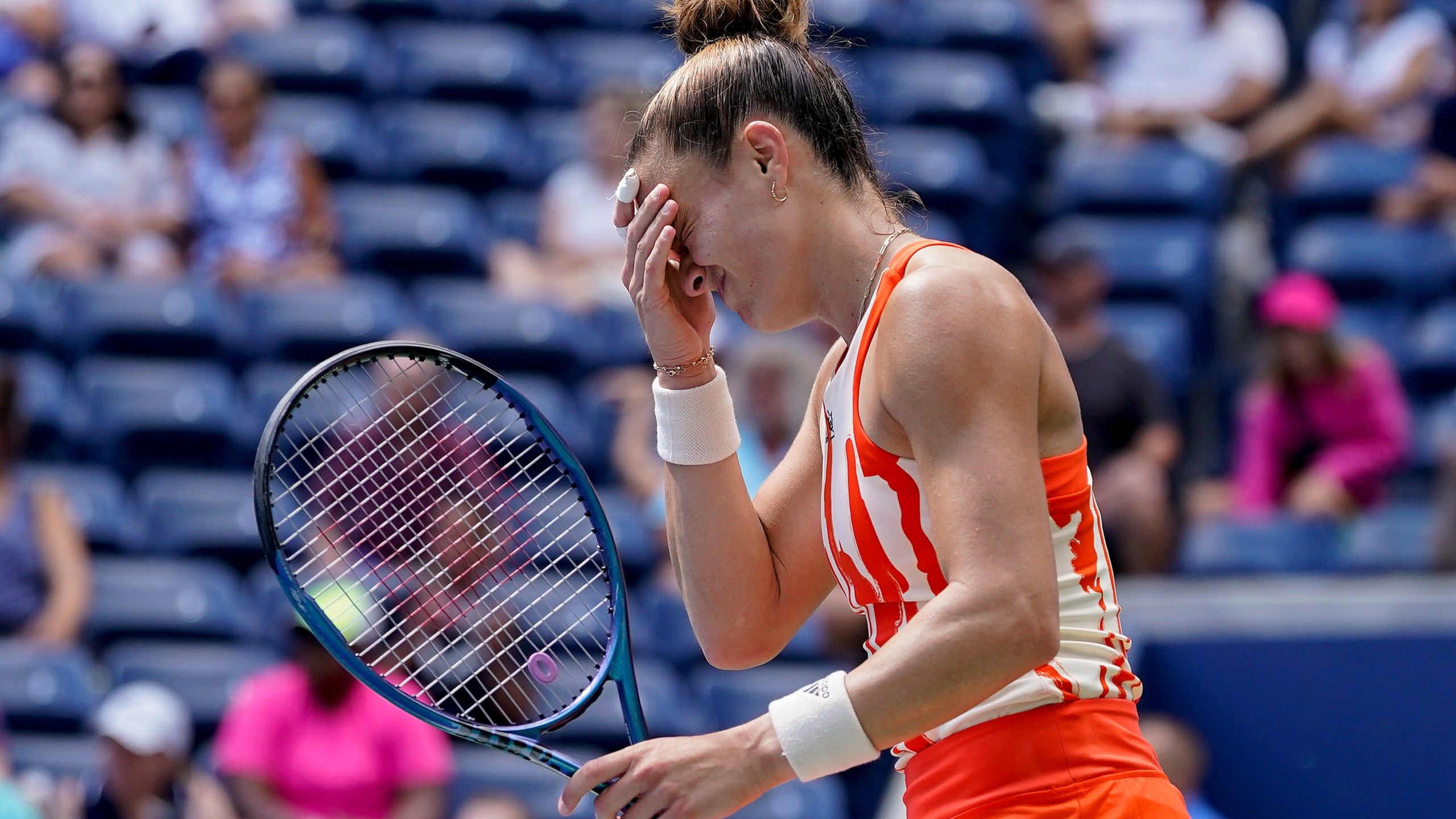 2560x1440 Runner Up Fernandez, No. 3 Sakkari Ousted At US Open. FOX 5 San Diego & KUSI News