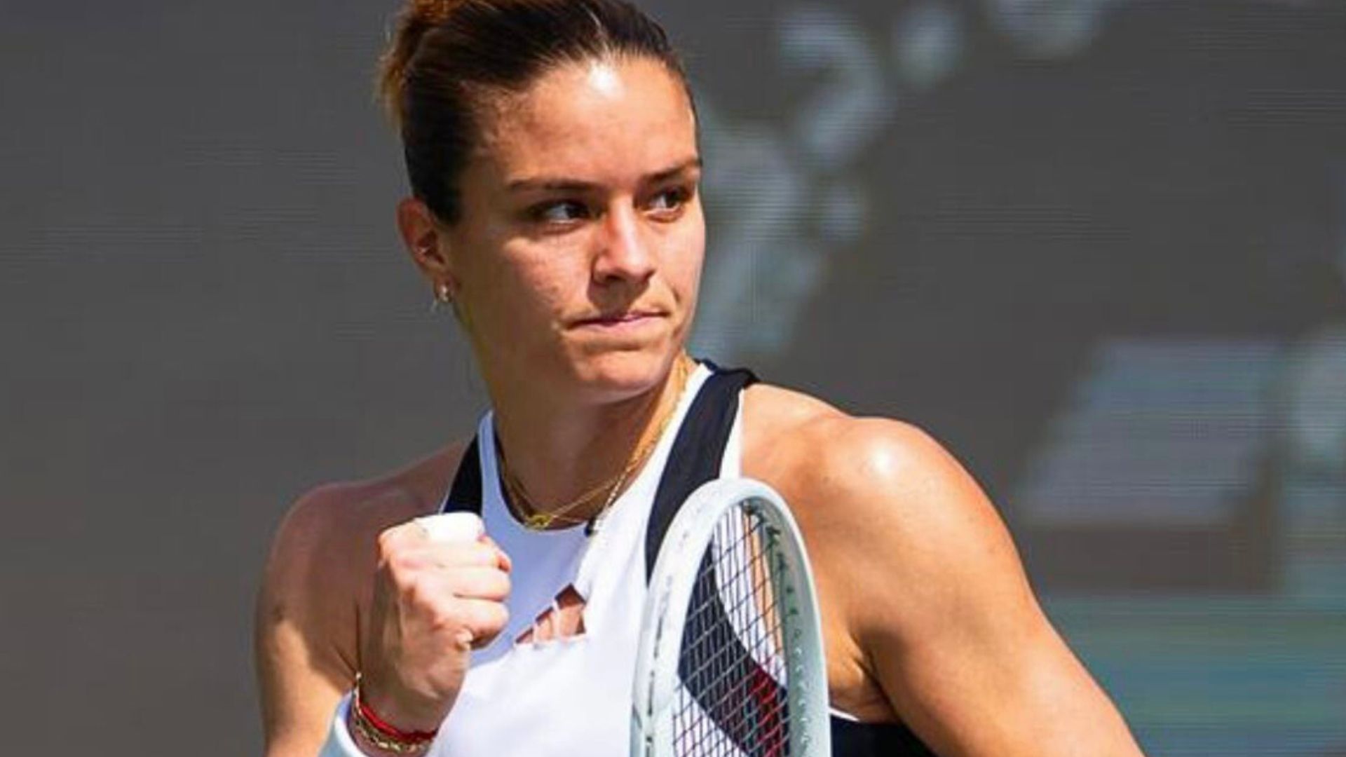 1920x1080 Maria Sakkari wins in straight sets at Dubai Open. Photo WTA X
