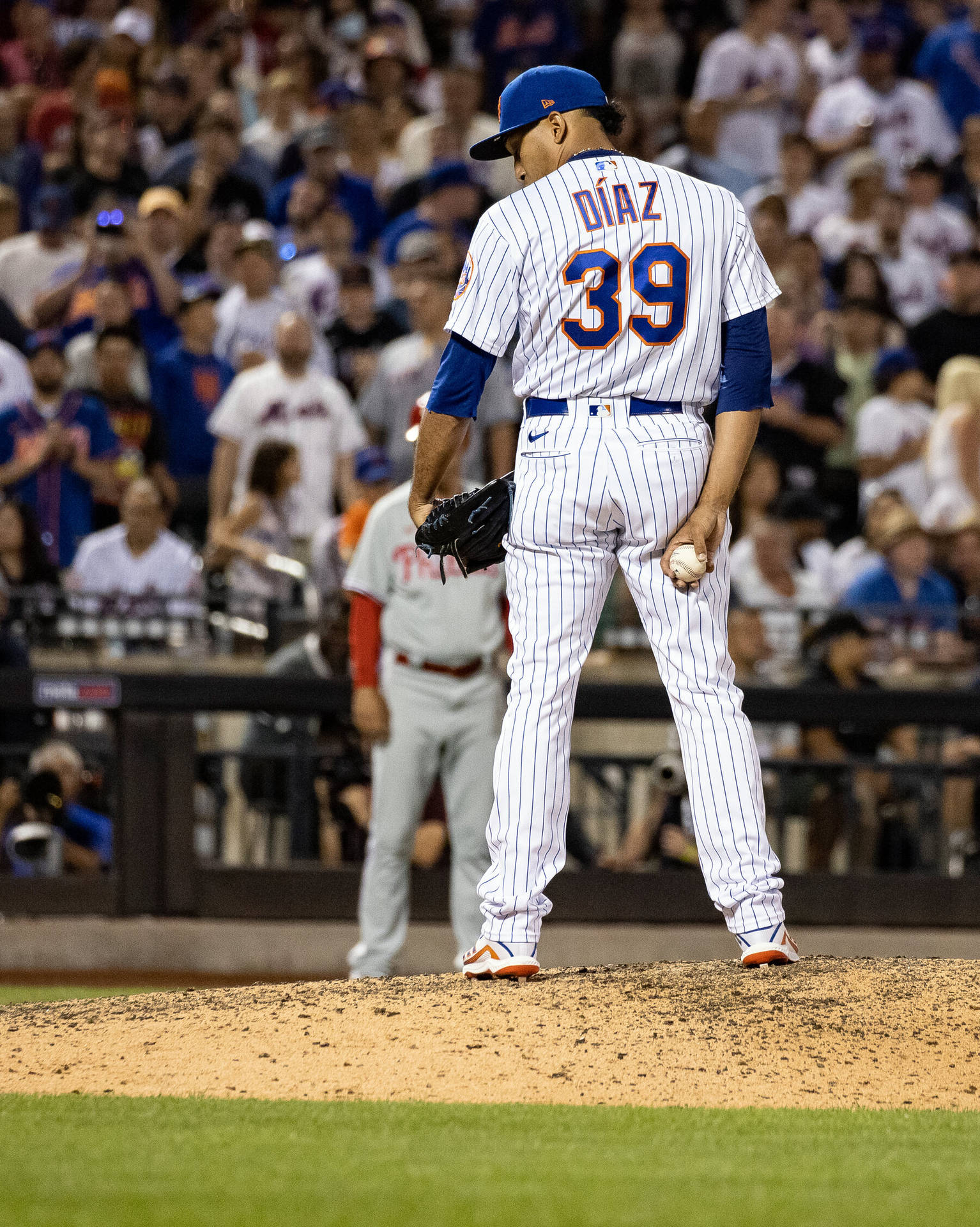 1534x1920 Download Edwin Diaz Back View Wallpaper