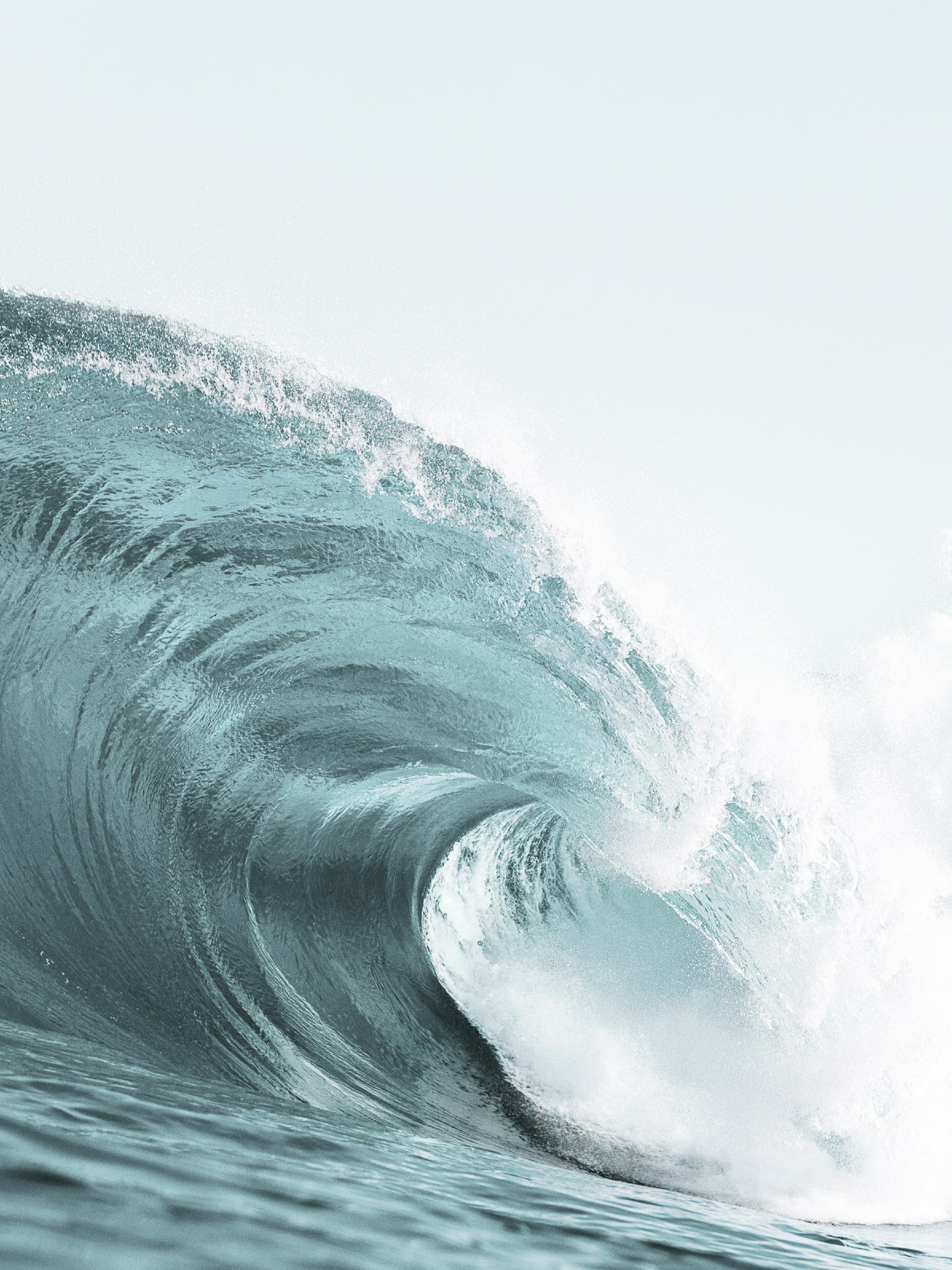 2000x2667 Big Wave Poster 12 x 16 in