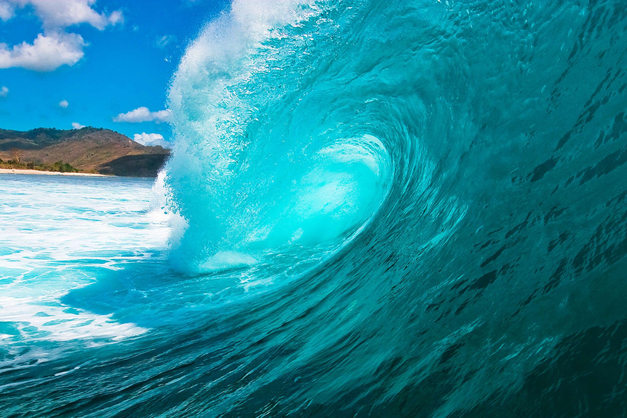 2000x1335 Sea Wallpaper Wave. DD107109 online. A.S