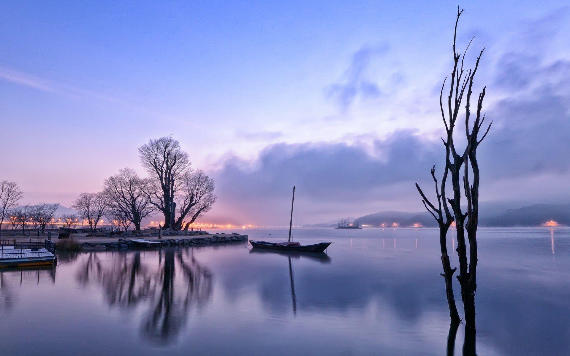 1920x1200 Silence At Early Morning Wallpaper