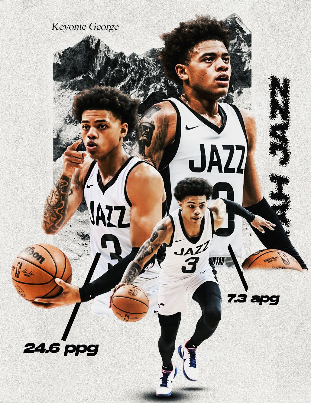 1029x1331 Keyonte George Summer League - Behance