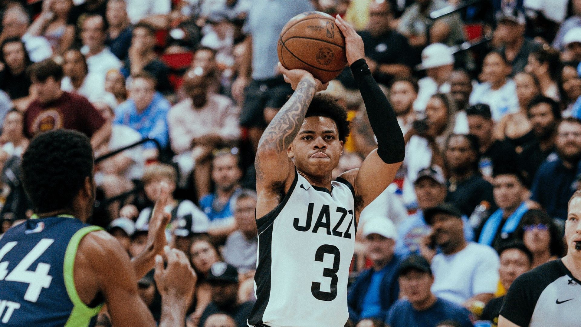 1920x1080 Just Getting Wins. George Shines Under The Lights Of Vegas, Leads Jazz To Victory Over Minnesota