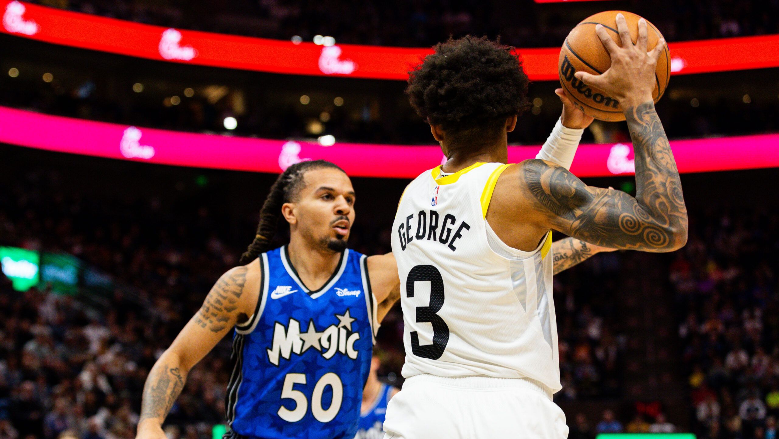 2560x1442 Keyonte George Makes Tough Contested Layup In Transition