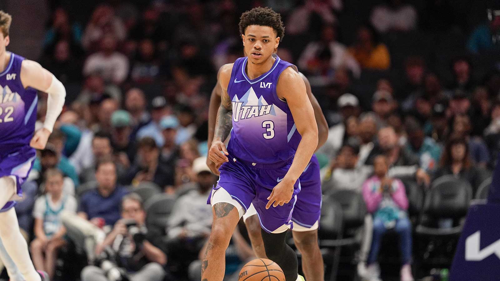 1600x900 Jazz news: Keyonte George has injury scare after collision during Pistons game