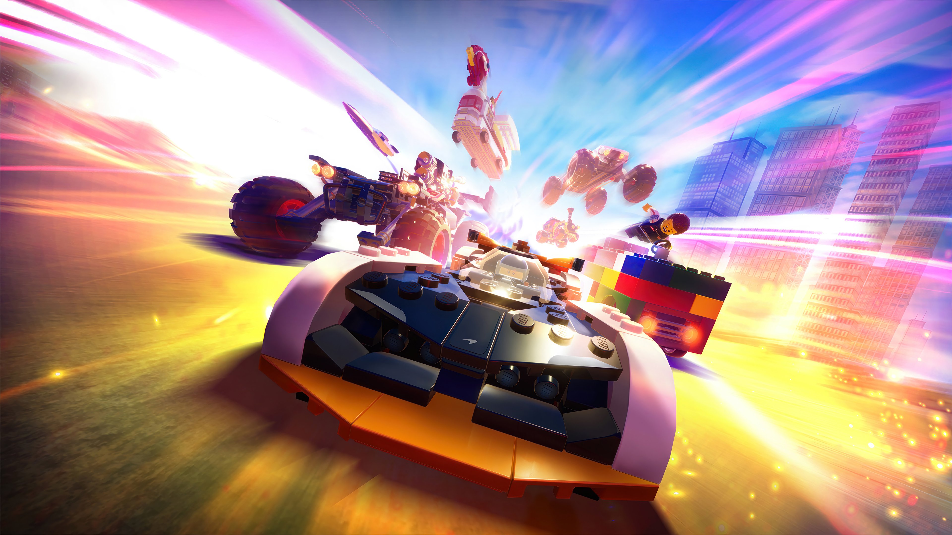 3840x2160 Lego 2K Drive Game Wallpaper 4K HD PC k