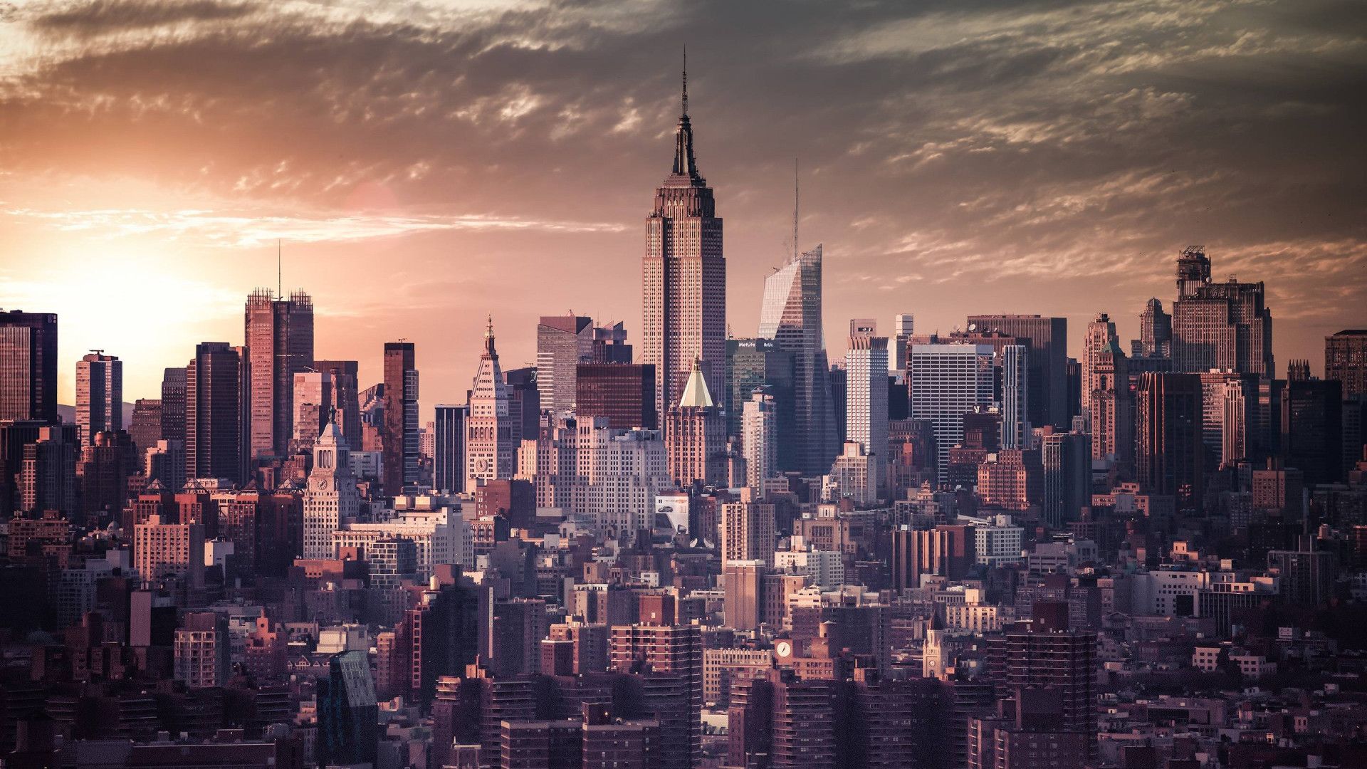 1920x1080 New York City Skyline Best HD Wallpaper 121115