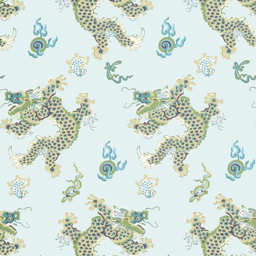 1000x1000 Anna French Dragon Dance Wallpaper