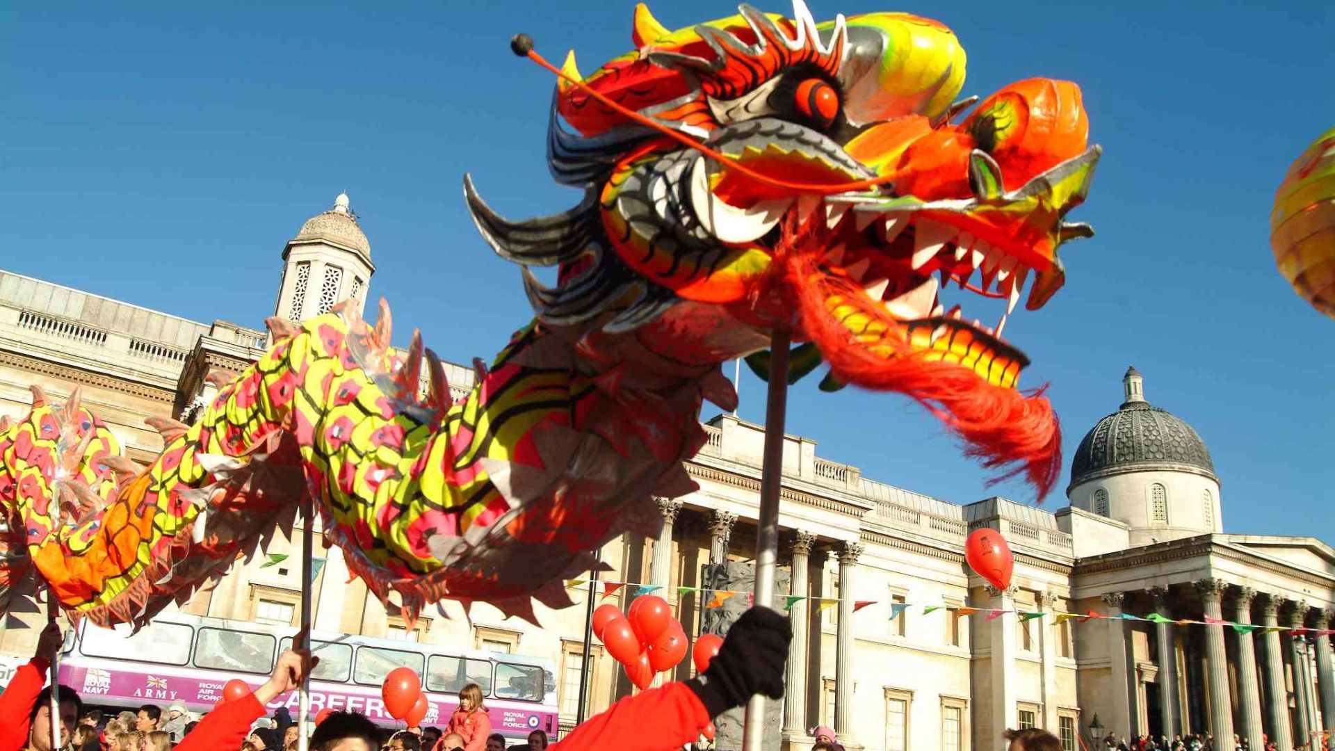 1920x1080 Chinese New Year Dragon High Definition Wallpaper 112965