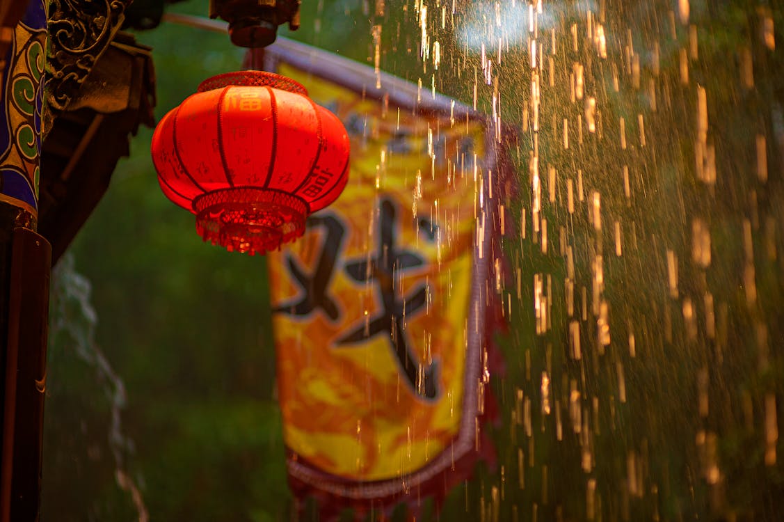 1127x750 Photo of Hanging Chinese Lantern · Free