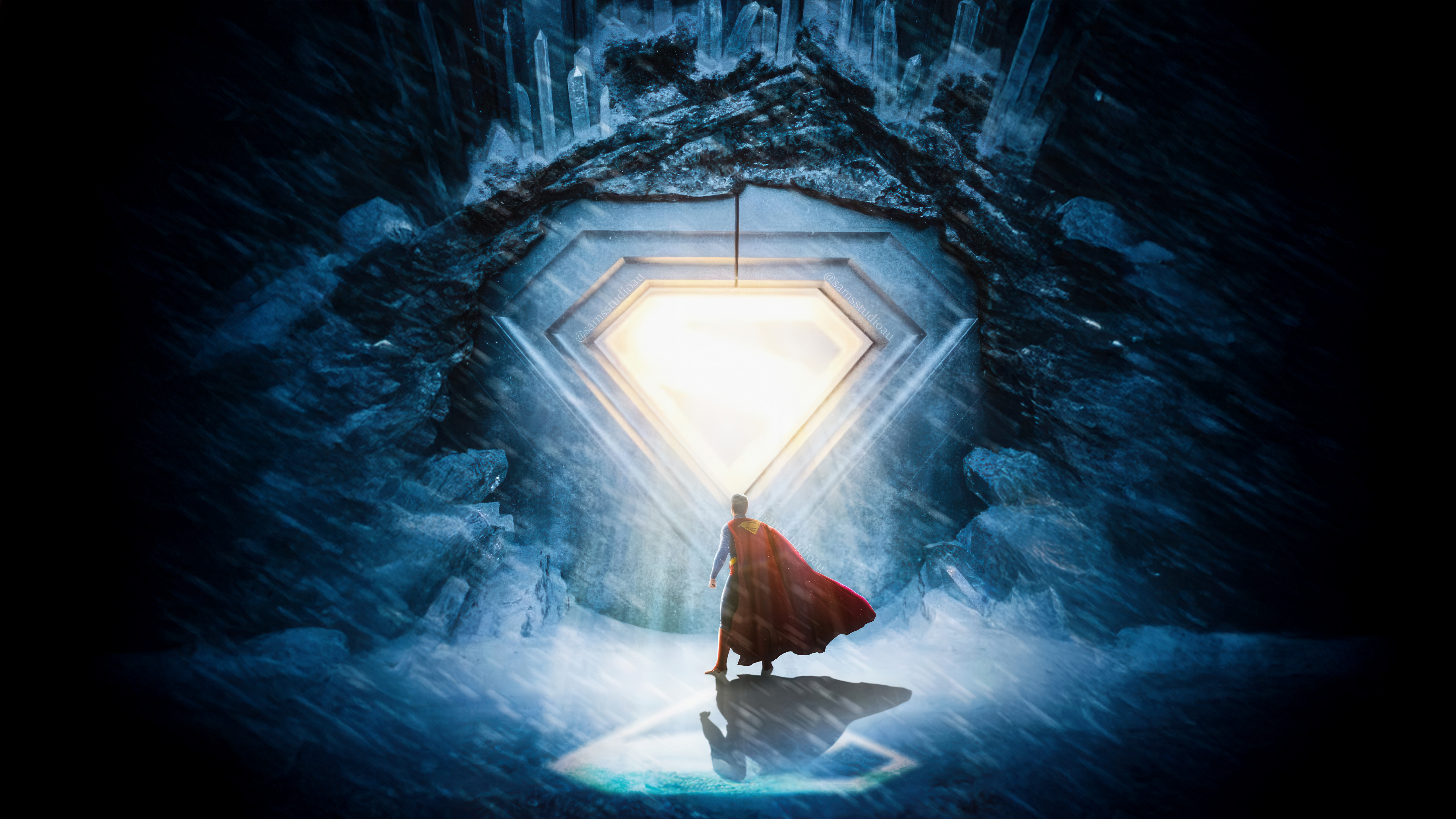 5120x2880 Superman Fortress Of Solitude Wallpaper, HD Superheroes Wallpaper, 4k Wallpaper, Image, Background, Photos and Picture