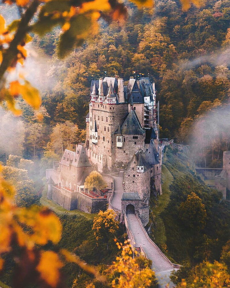 800x1000 Castle, castles, magic, medieval, mountain, mountains, world, HD phone wallpaper