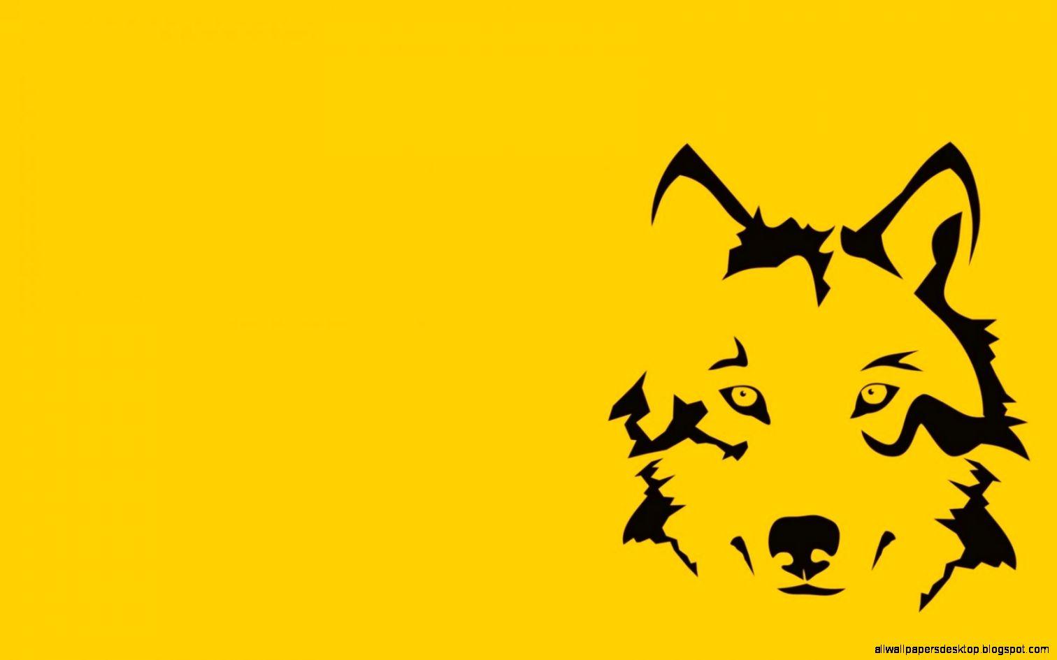 1512x945 Wolf Yellow Art HD Wallpaper. All Wallpaper Desktop