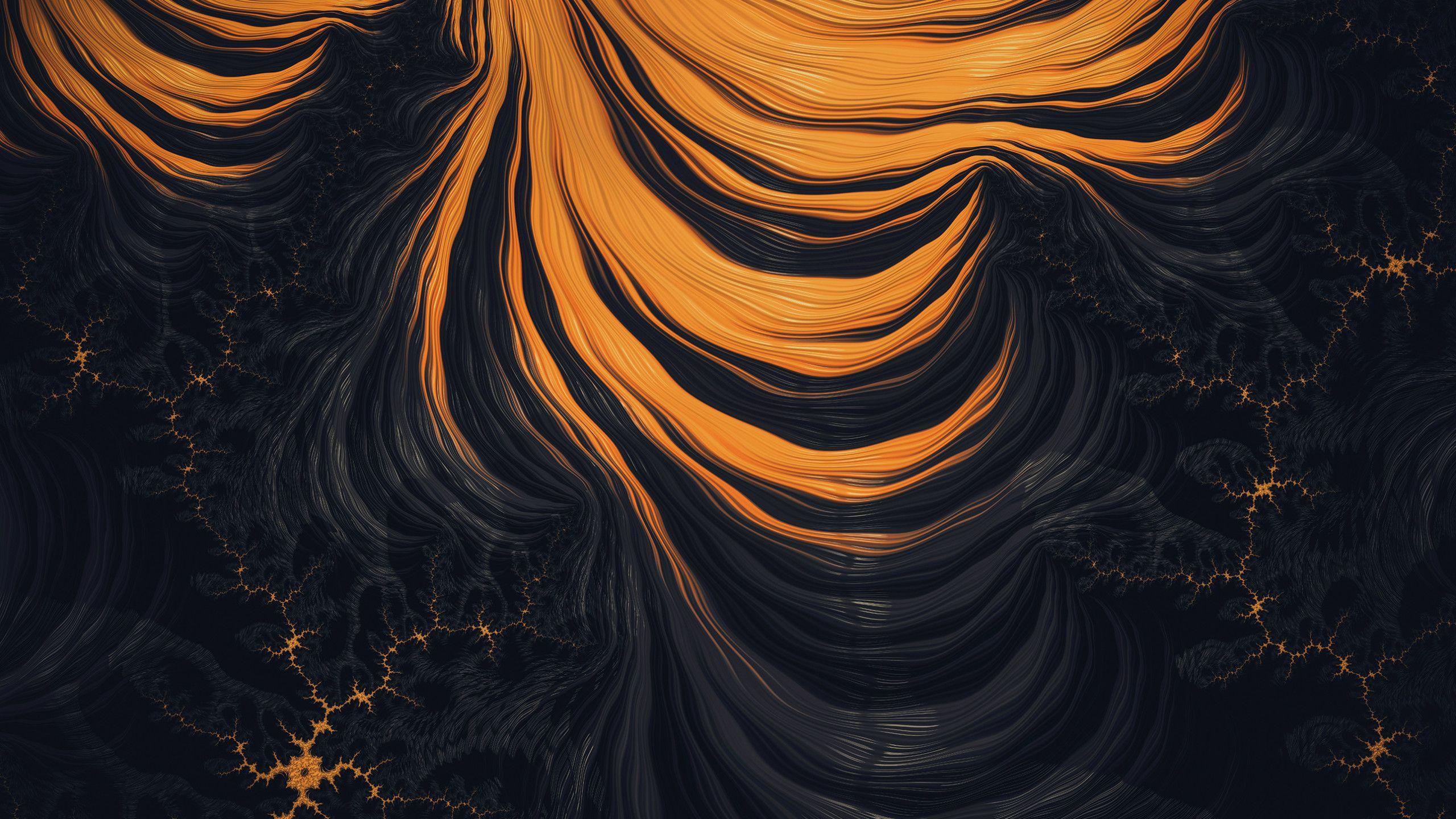 2560x1440 Abstract Creative Yellow Art 1440P Resolution HD 4k