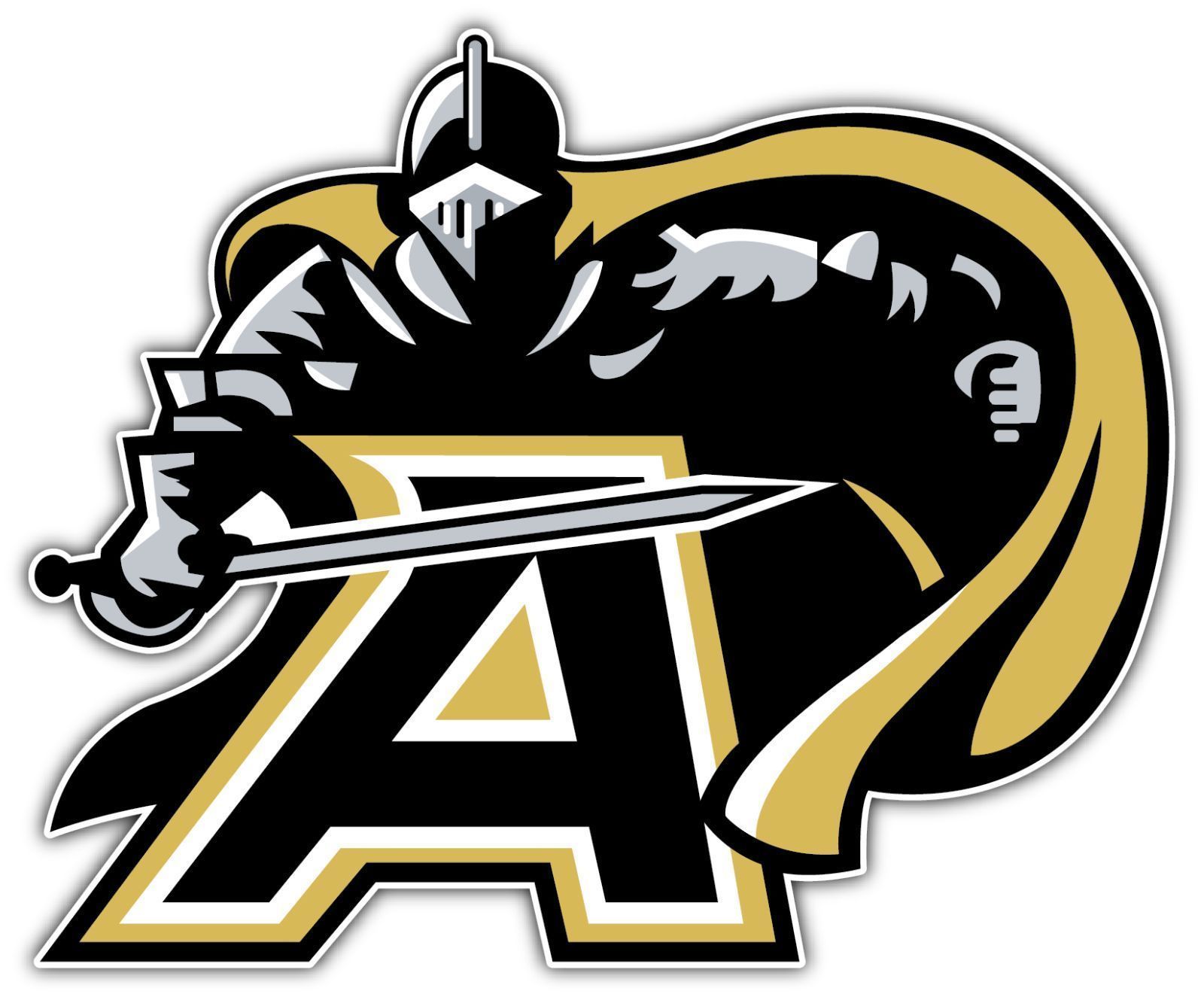 1600x1325 West Point Army Black Knights NCAA College Sports Team logo Vinyl Sticker /Printed Vinyl Decal
