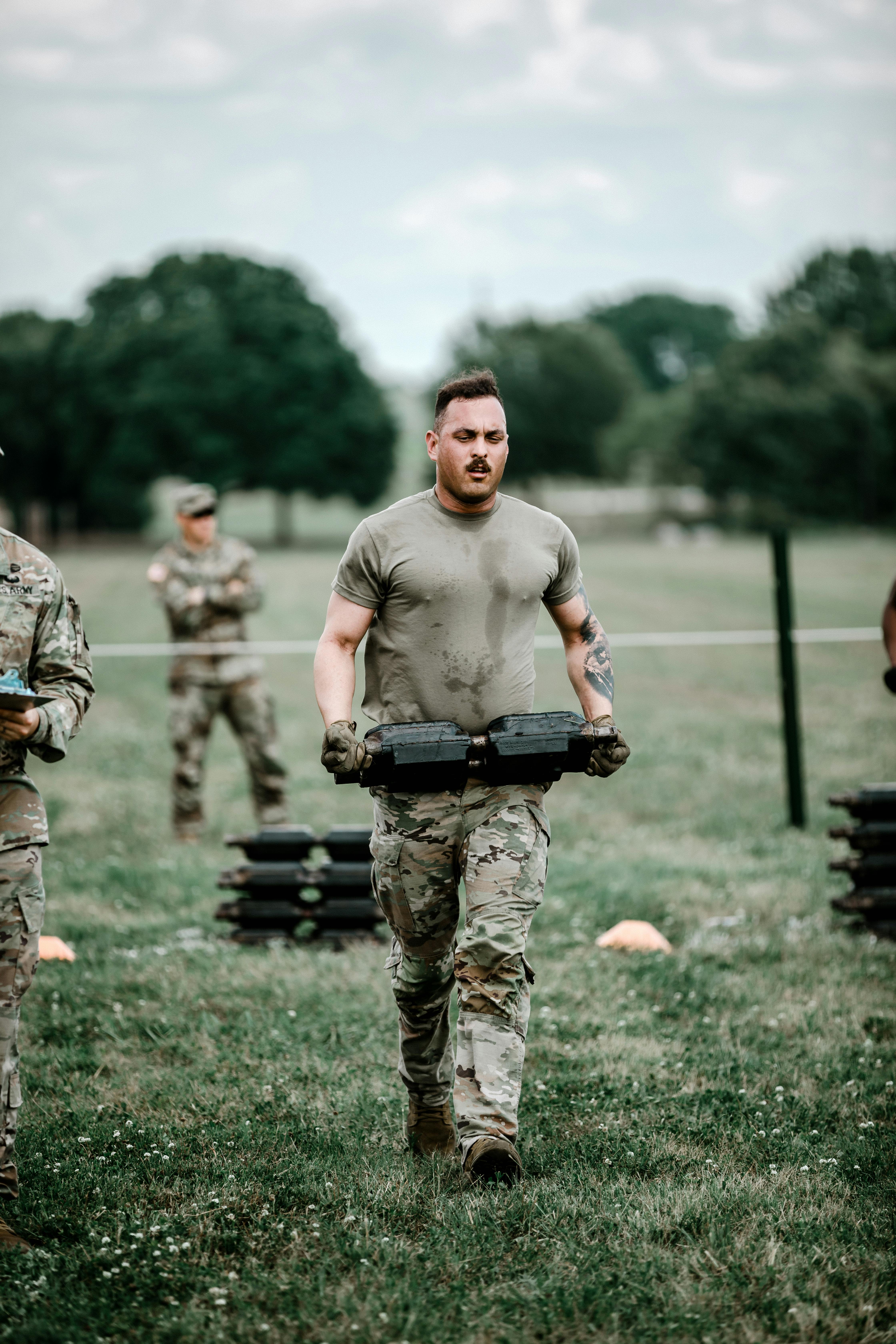 4480x6720 Military Me in Vigorous Training · Free