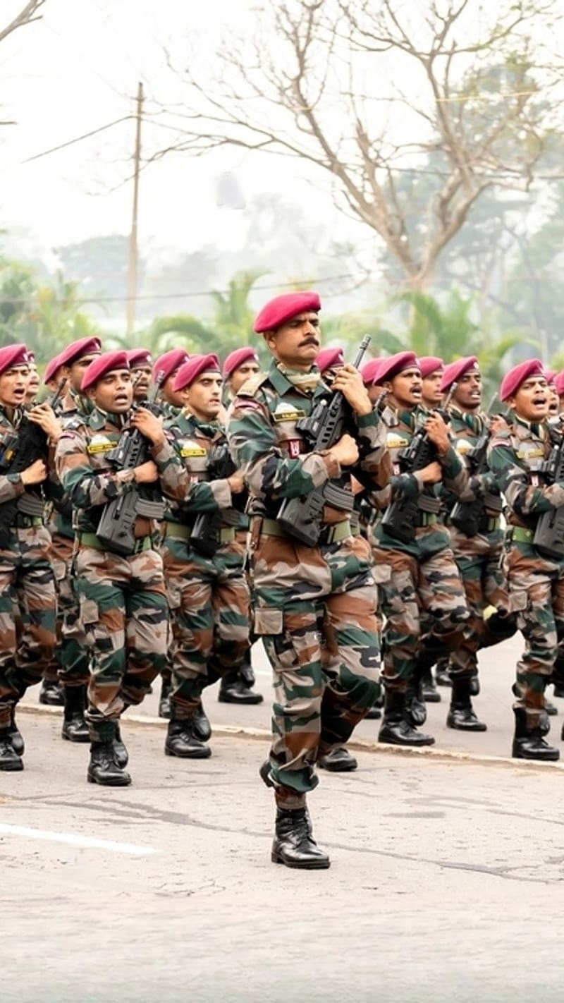 800x1422 Indian Army Ke, Military Training, HD phone wallpaper
