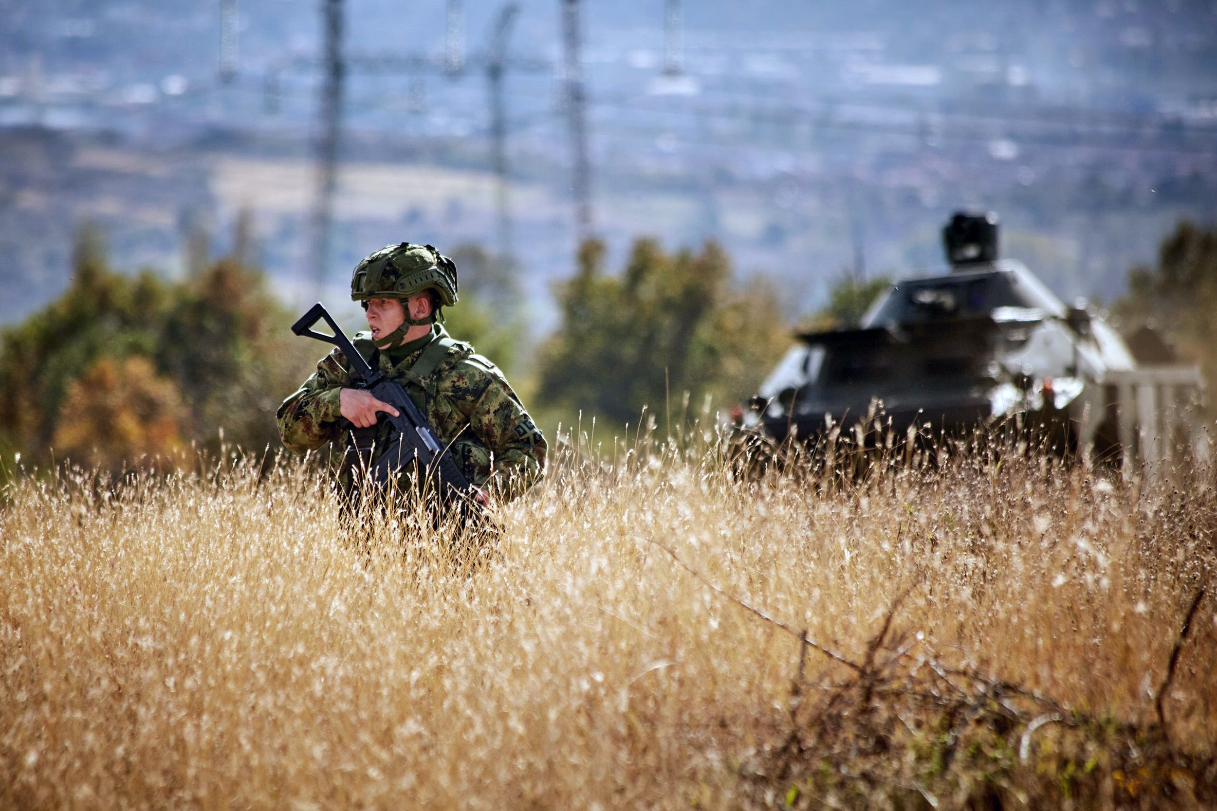 2500x1667 Tactical Training of Serbian Armed Forces' Reconnaissance Units. Serbian Armed Forces