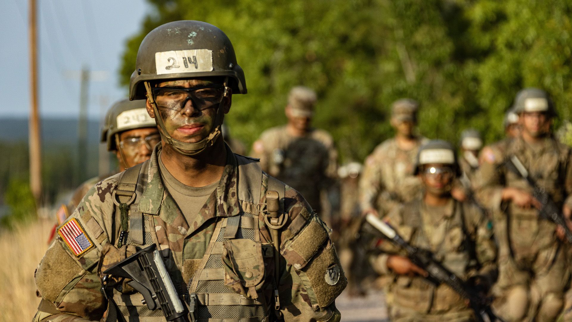 1920x1080 Army basic training now has soldiers facing drone swarms