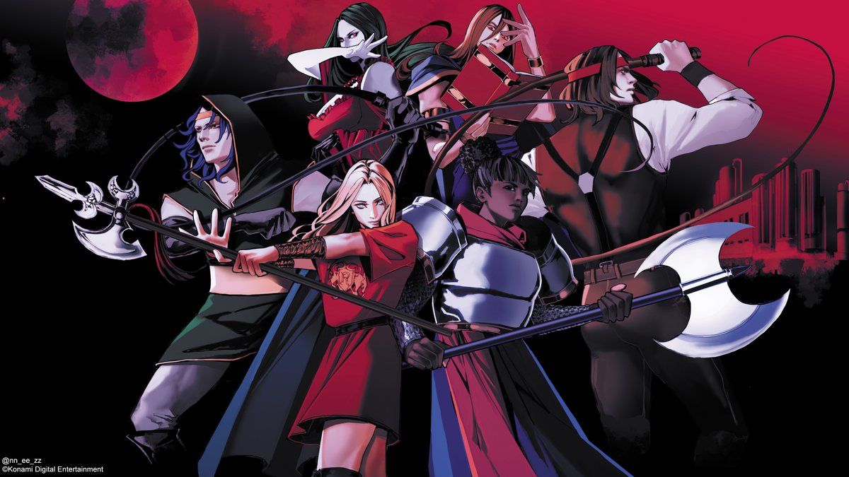 1200x675 Vampire Survivors: Ode to Castlevania Art