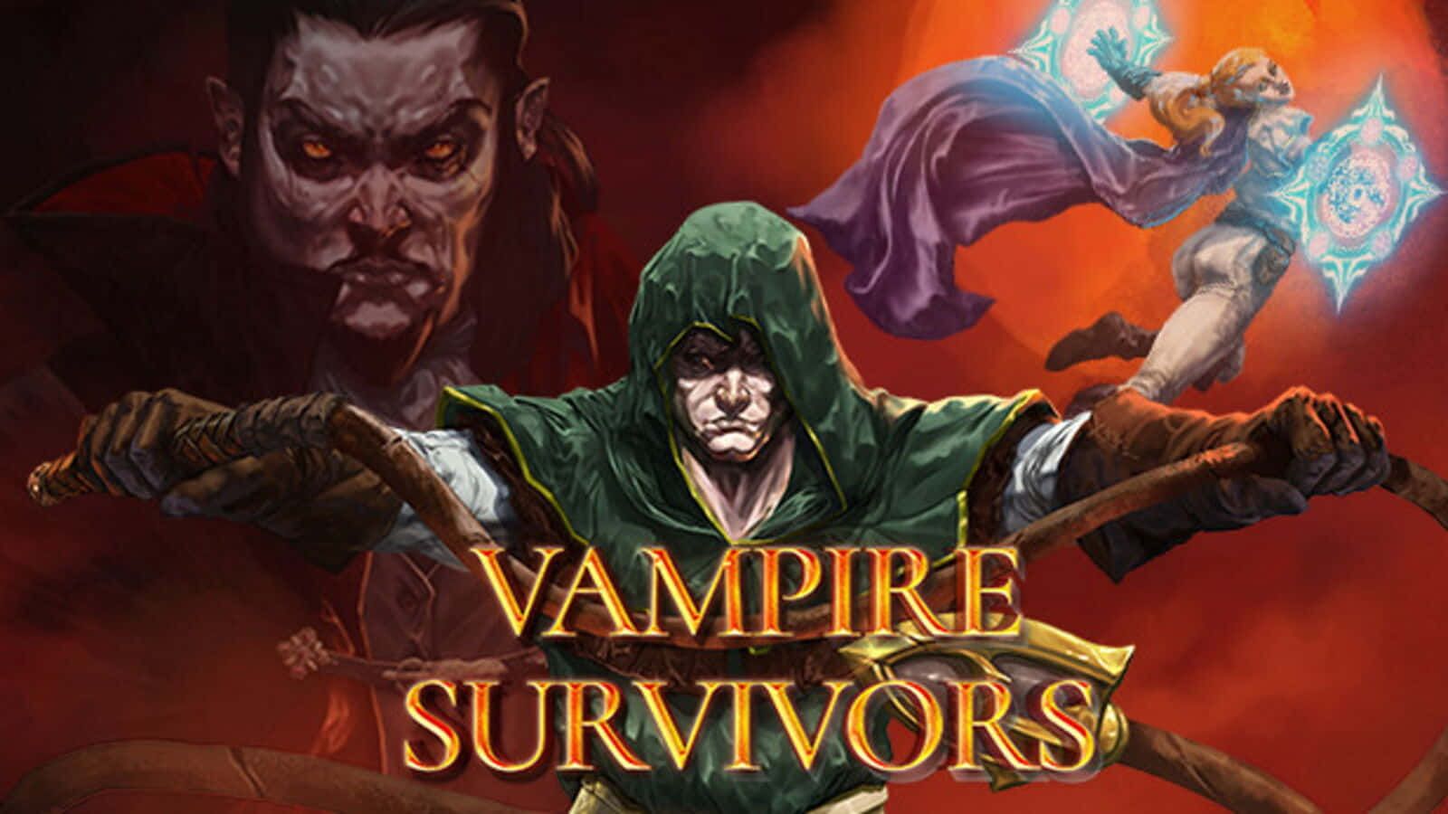 1600x900 Download Vampire Survivors Game Artwork Wallpaper
