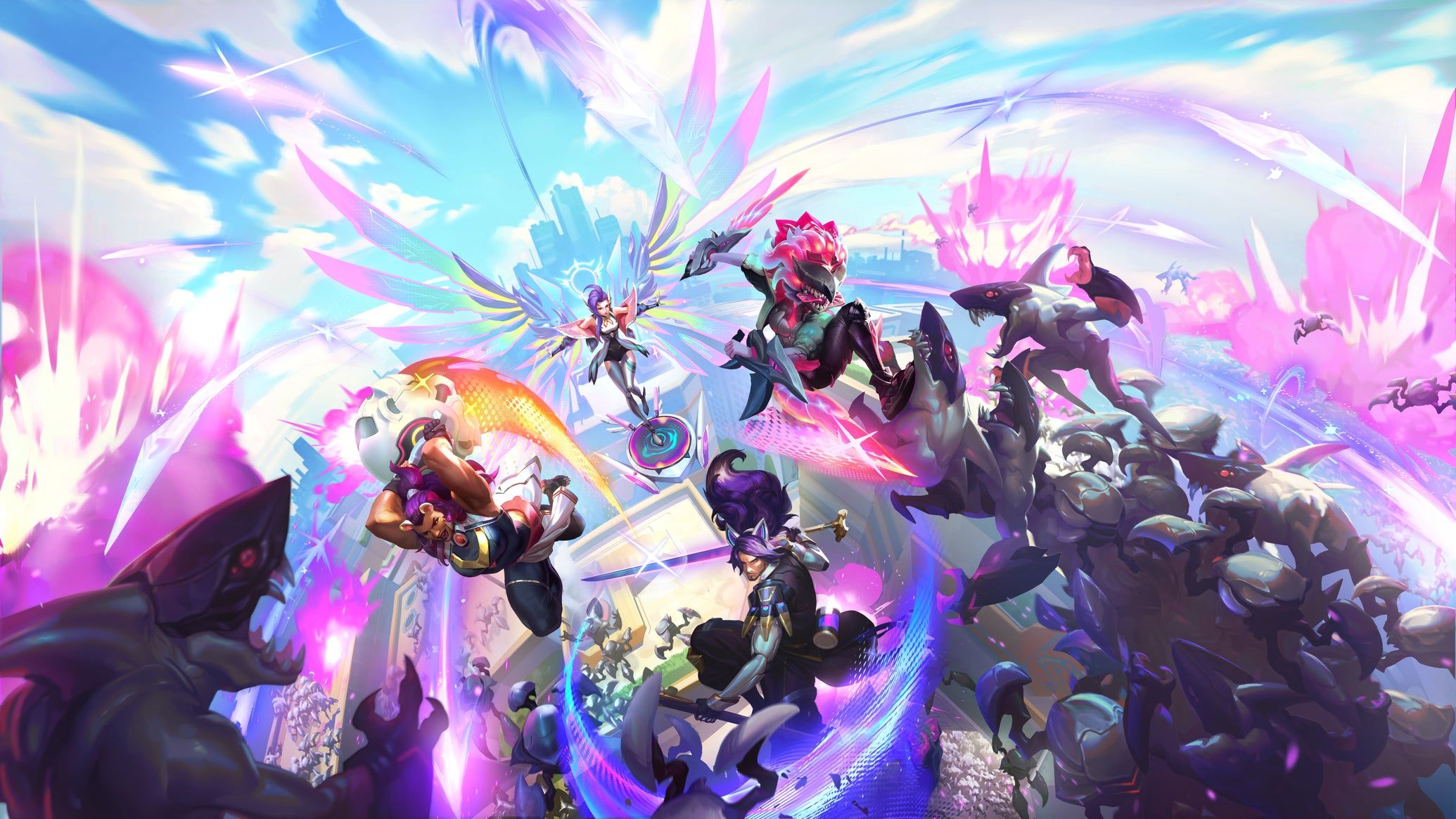 2070x1164 League Of Legends' New Summer Event Is A Loving Send Up Of Vampire Survivors That You've Got To Play