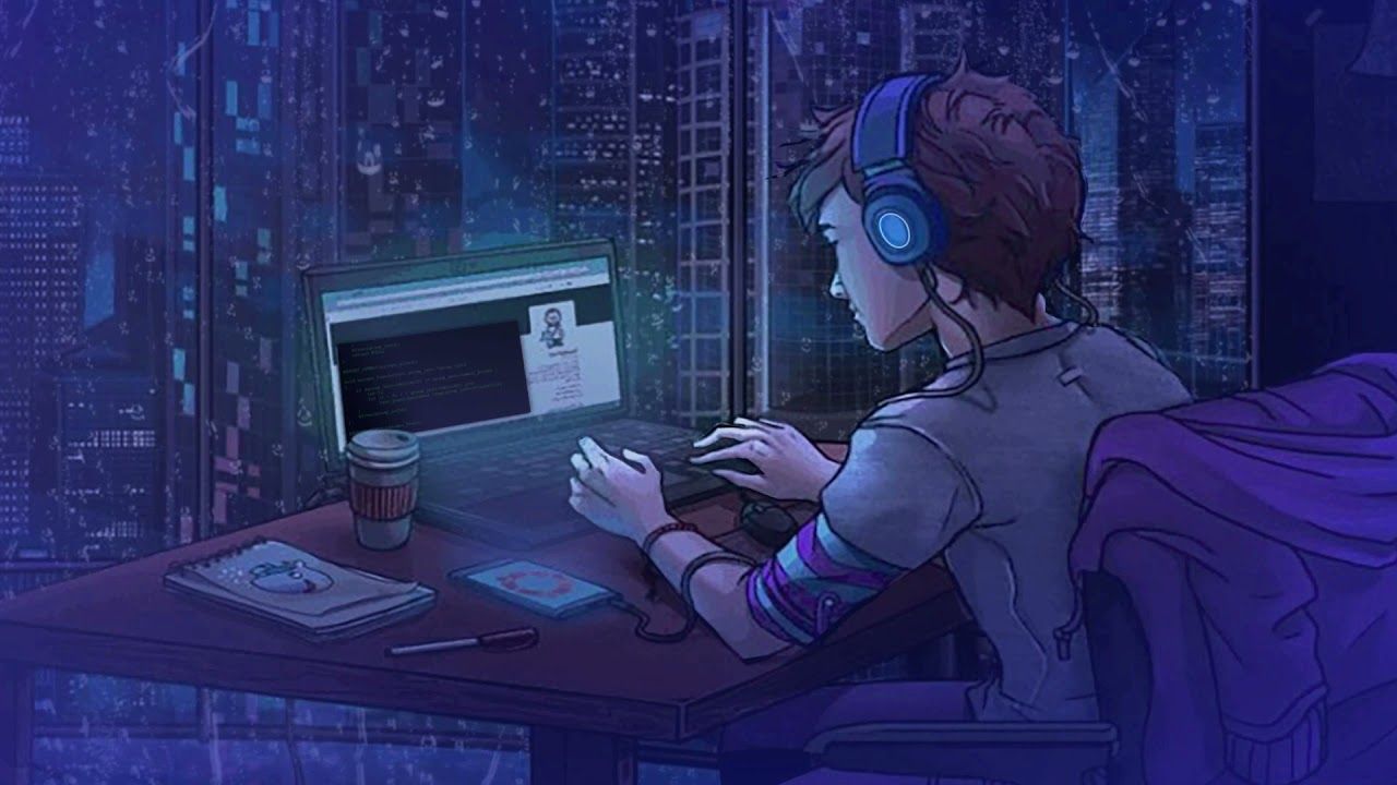 1280x720 Lofi Coding music
