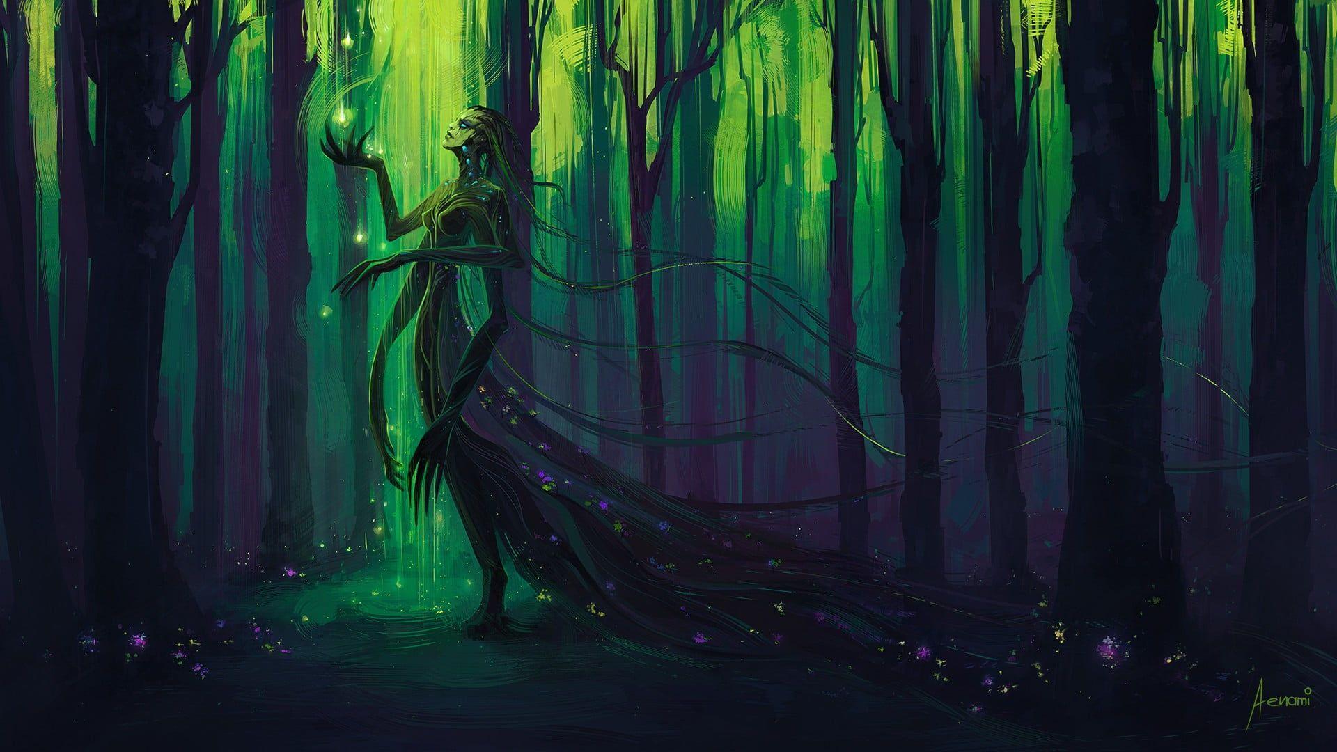 1920x1080 Mythical Creature 3D Illustration, Artwork, Aenami