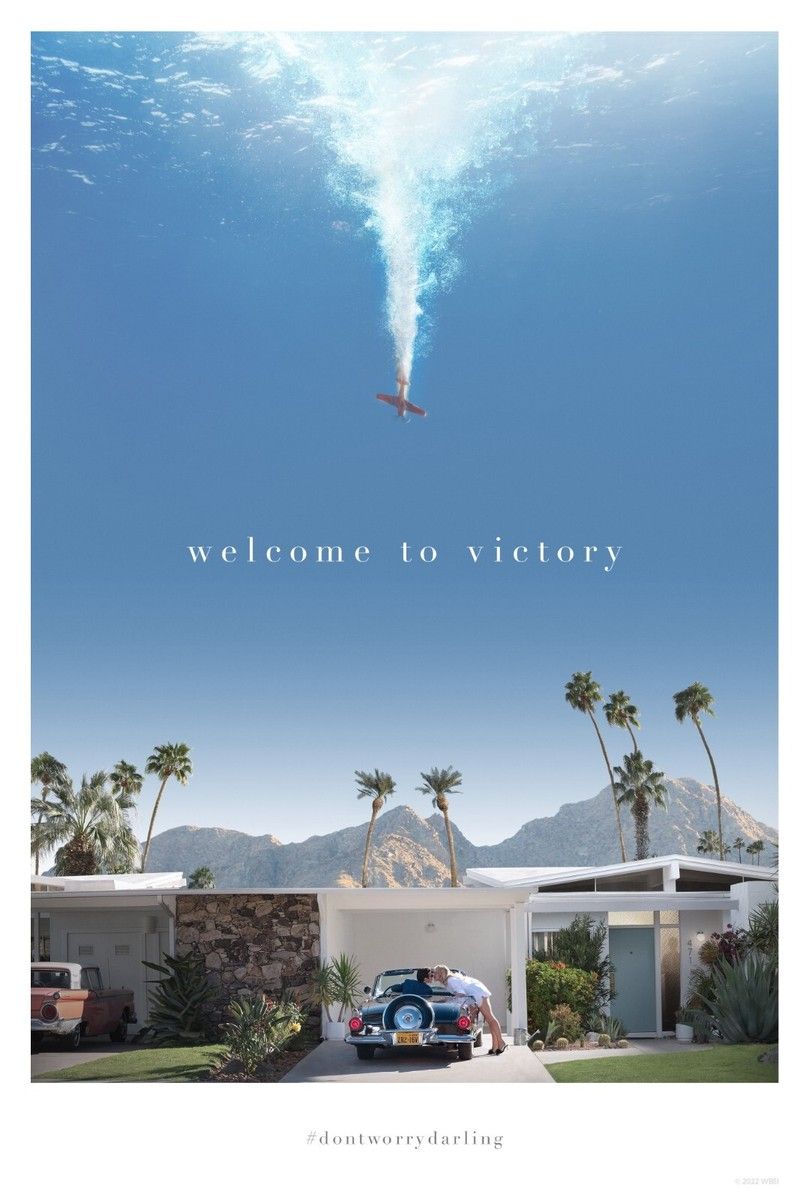 809x1200 Don't Worry Darling movie poster (a) x 17 Styles, Florence Pugh