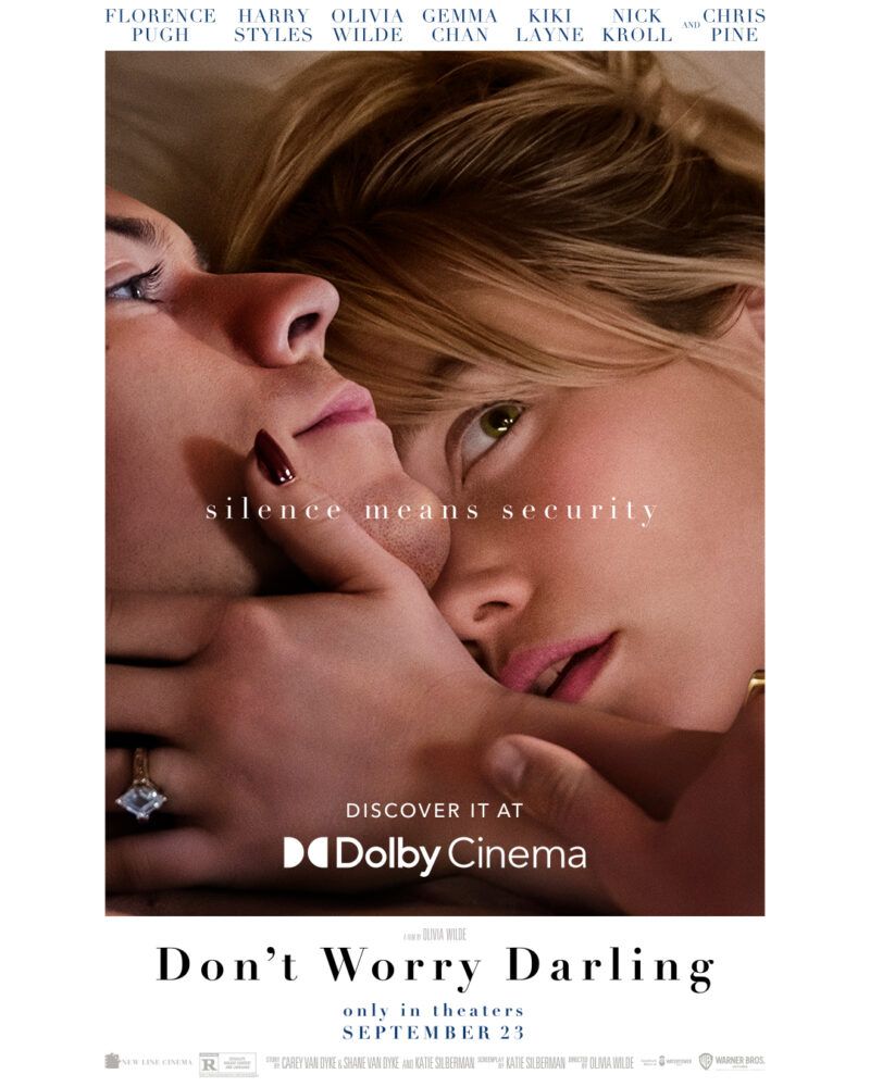 800x1000 Dolby Cinema Releases New 'Don't Worry Darling' Posters. Nerds and Beyond