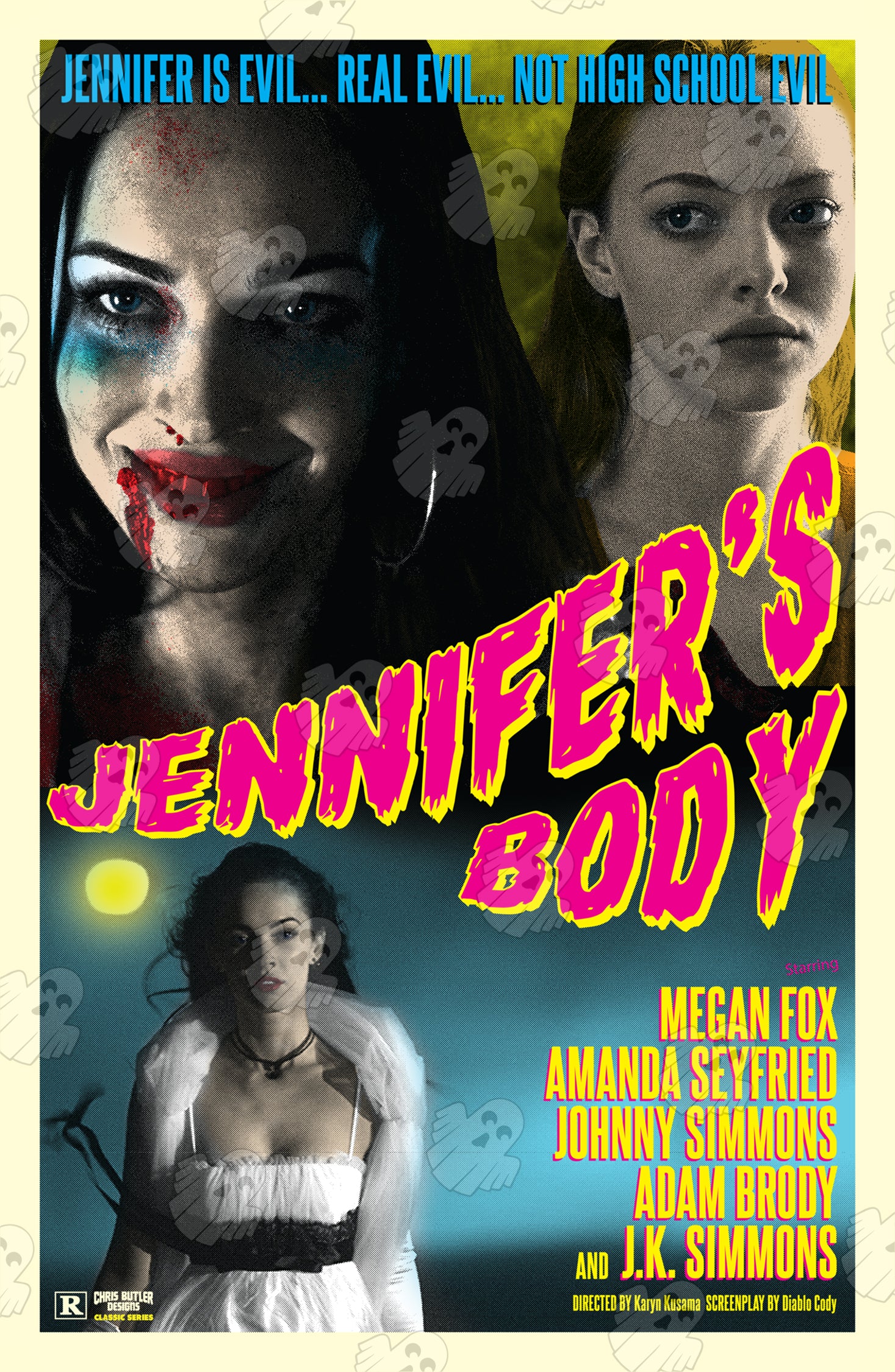 1467x2250 Jennifer's Body (Classic Series) 11x17 Alternative Movie Poster