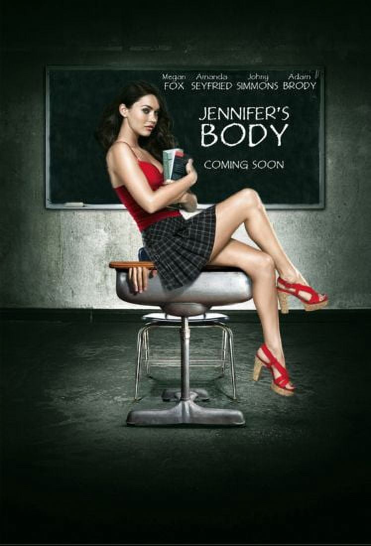 748x1100 Jennifers Body Movie Poster 12x16 Print on Metal Sign 12in x 16in Square Adults Best Posters