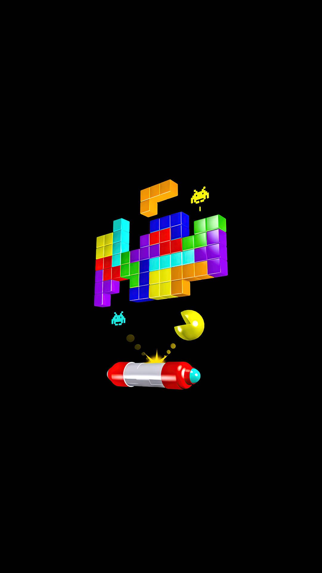 1080x1920 Tetris iPhone Wallpaper