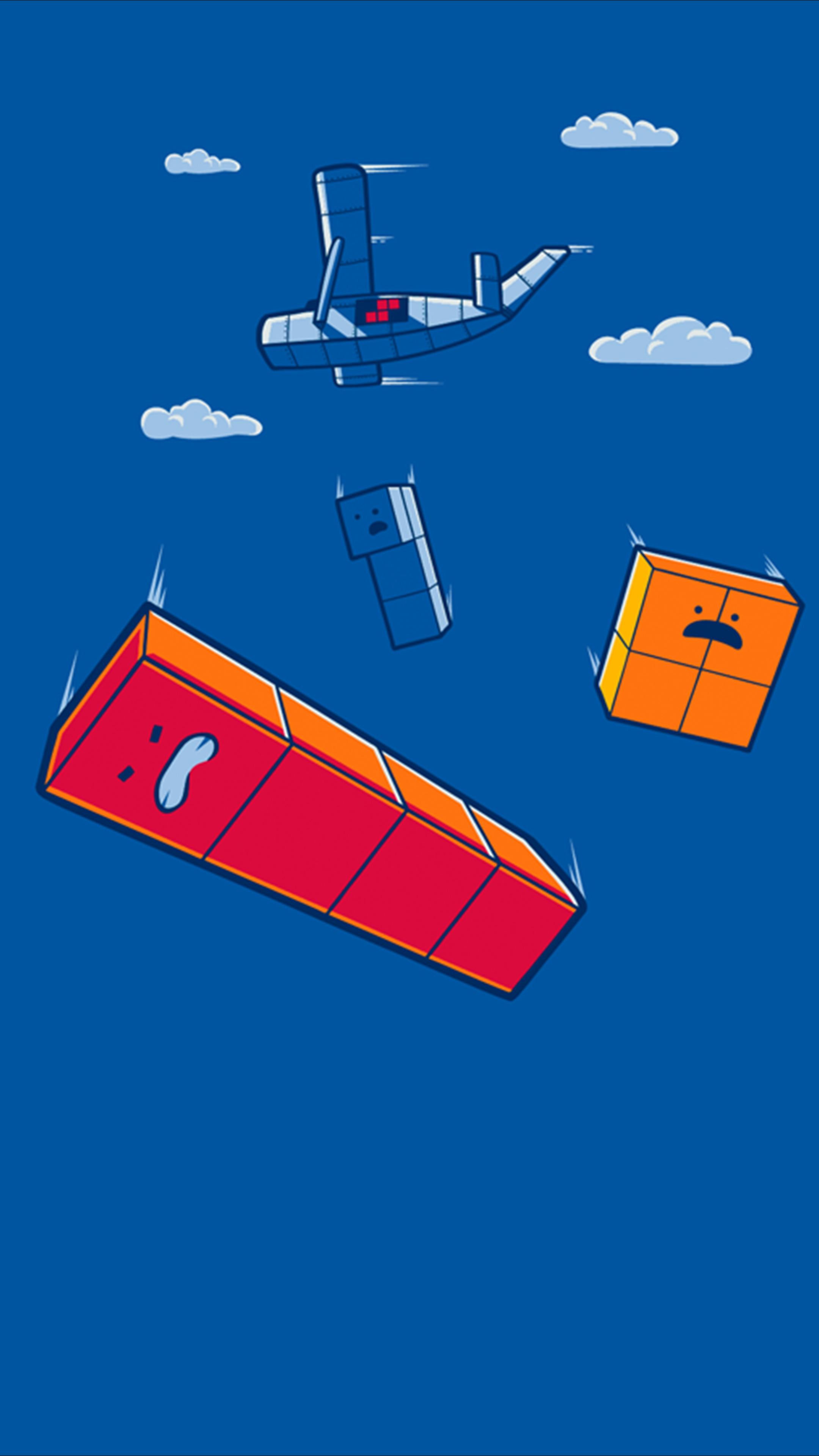2160x3840 Wallpaper Wing, Tetris, Tetris Video Games, Naval Architecture, Line, Background Free Image