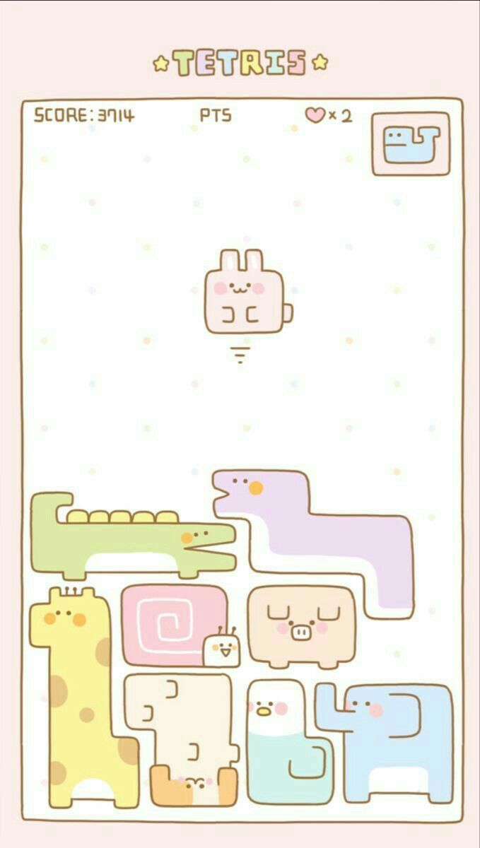 679x1200 Cute Tetris wallpaper