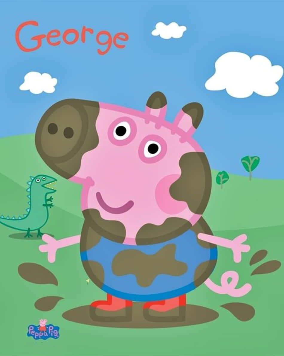 950x1190 Download George Pig Pig and Peppa Pig's Little Brother Wallpaper
