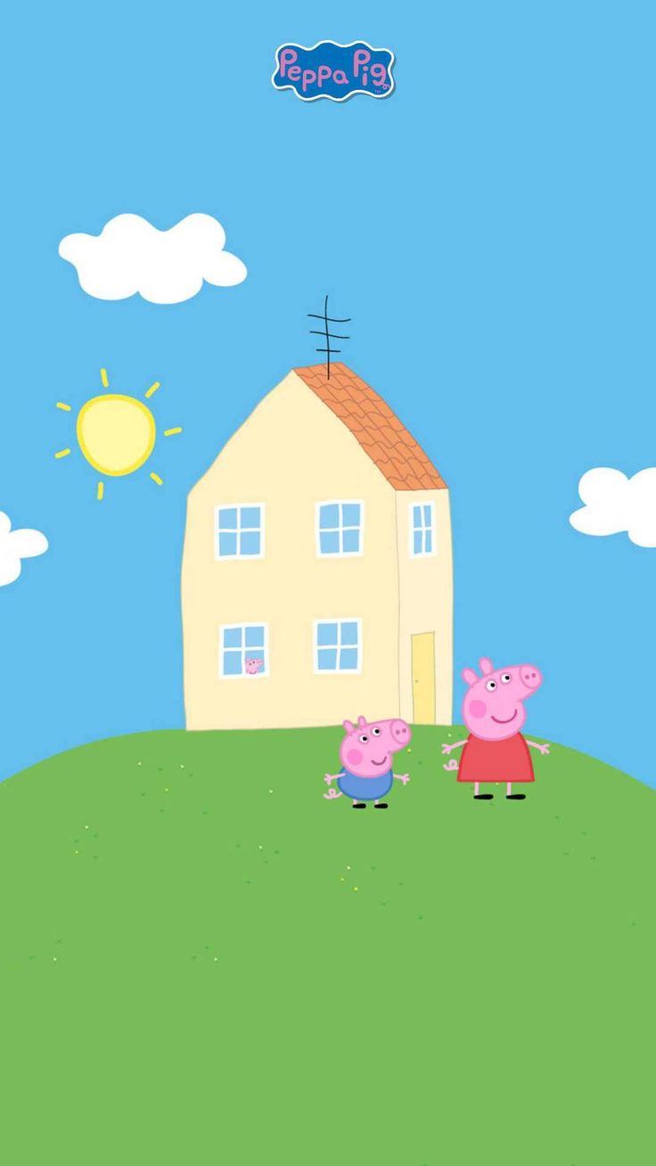 736x1308 Download George And Peppa Pig iPhone Wallpaper