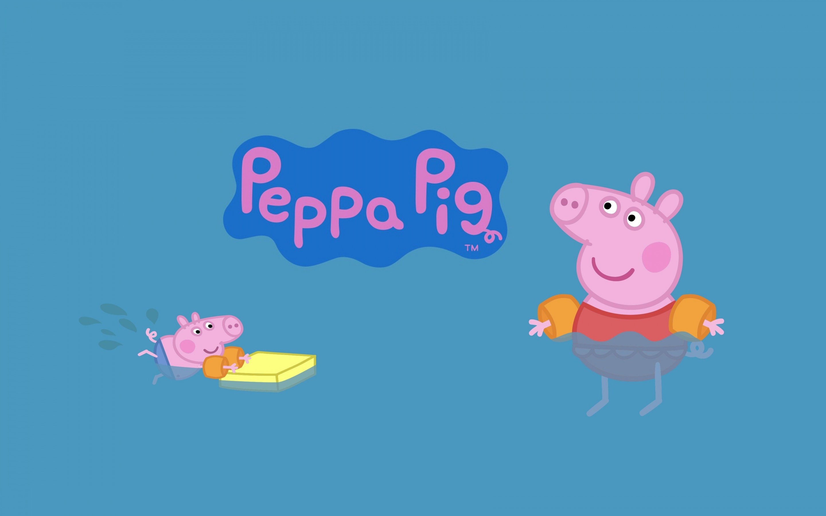 2880x1800 Peppa Pig Wallpaper 4K, George Pig, TV show, Cartoon