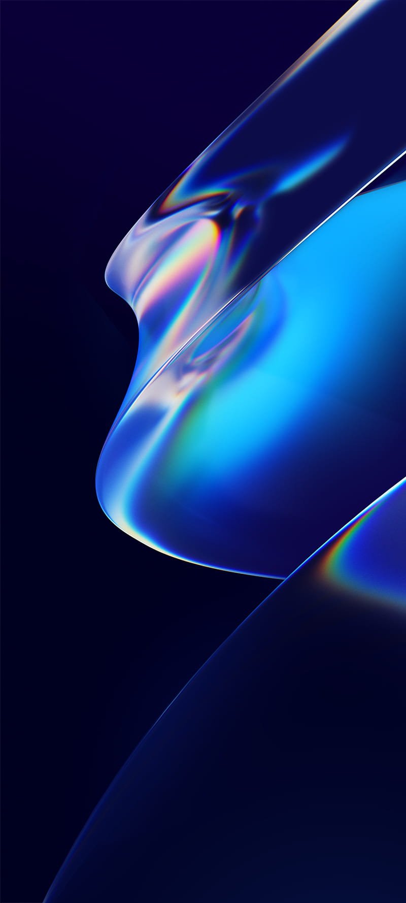 800x1778 Oppo Reno electric blue, magenta, HD phone wallpaper