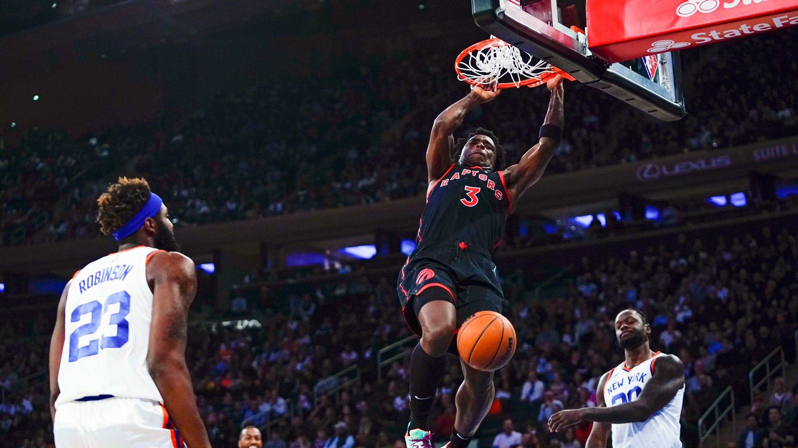 2560x1440 Anunoby Has Career Best Raptors Beat Knicks 113 104