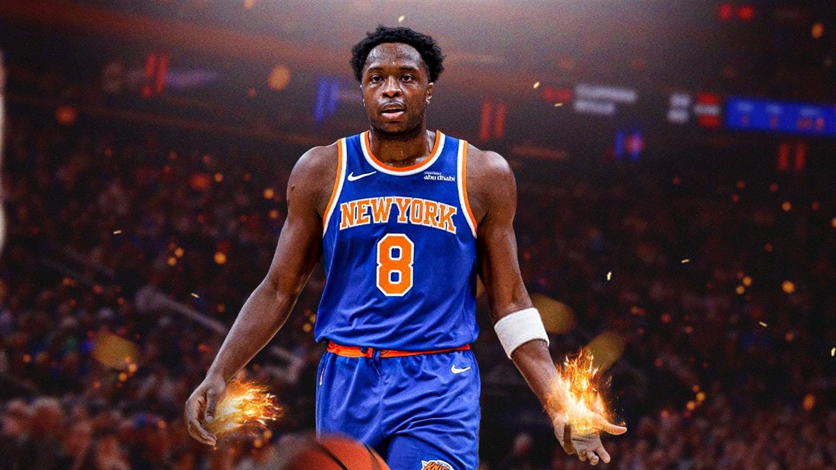 1200x675 How 'the Game Became Easy' For Knicks' OG Anunoby In Three Point Barrage Vs. Suns