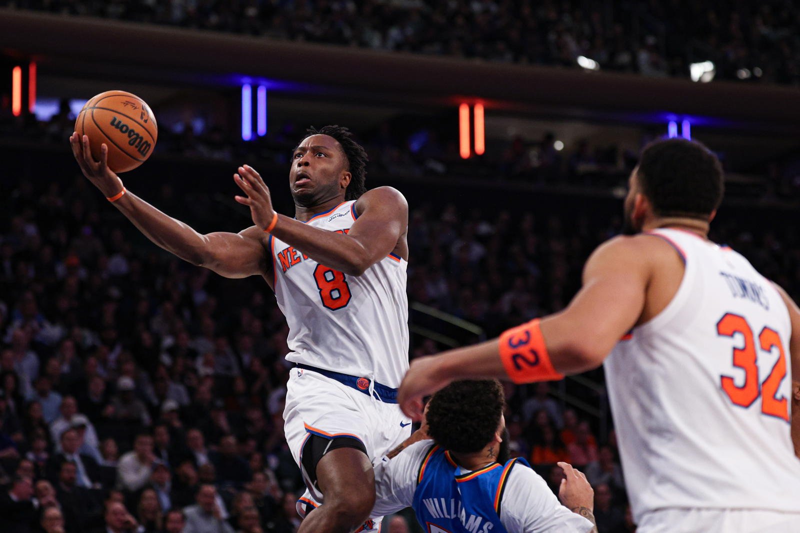 1600x1067 OG Anunoby Credits Aggressiveness to Knicks' Defense